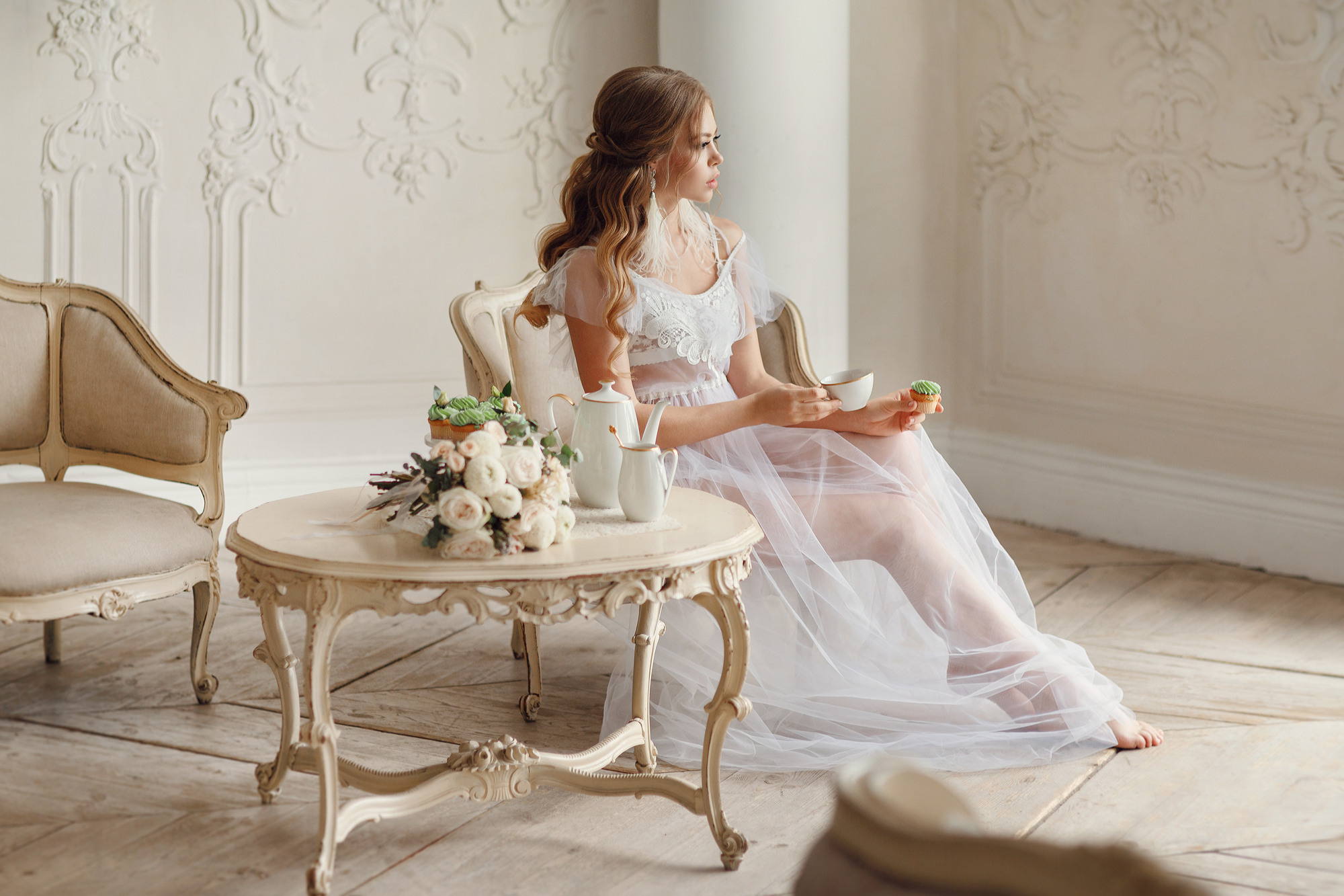 Будуарное утро невесты. Свадебный фотограф в Санкт-Петербурге Наталья Вендт