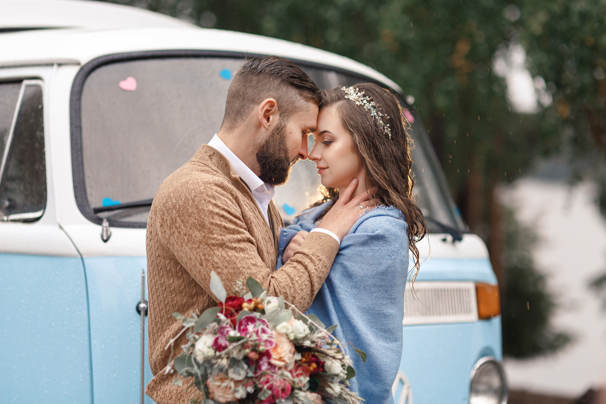 Свадьба в дождь. Свадебный фотограф в Санкт-Петербурге Наталья Вендт