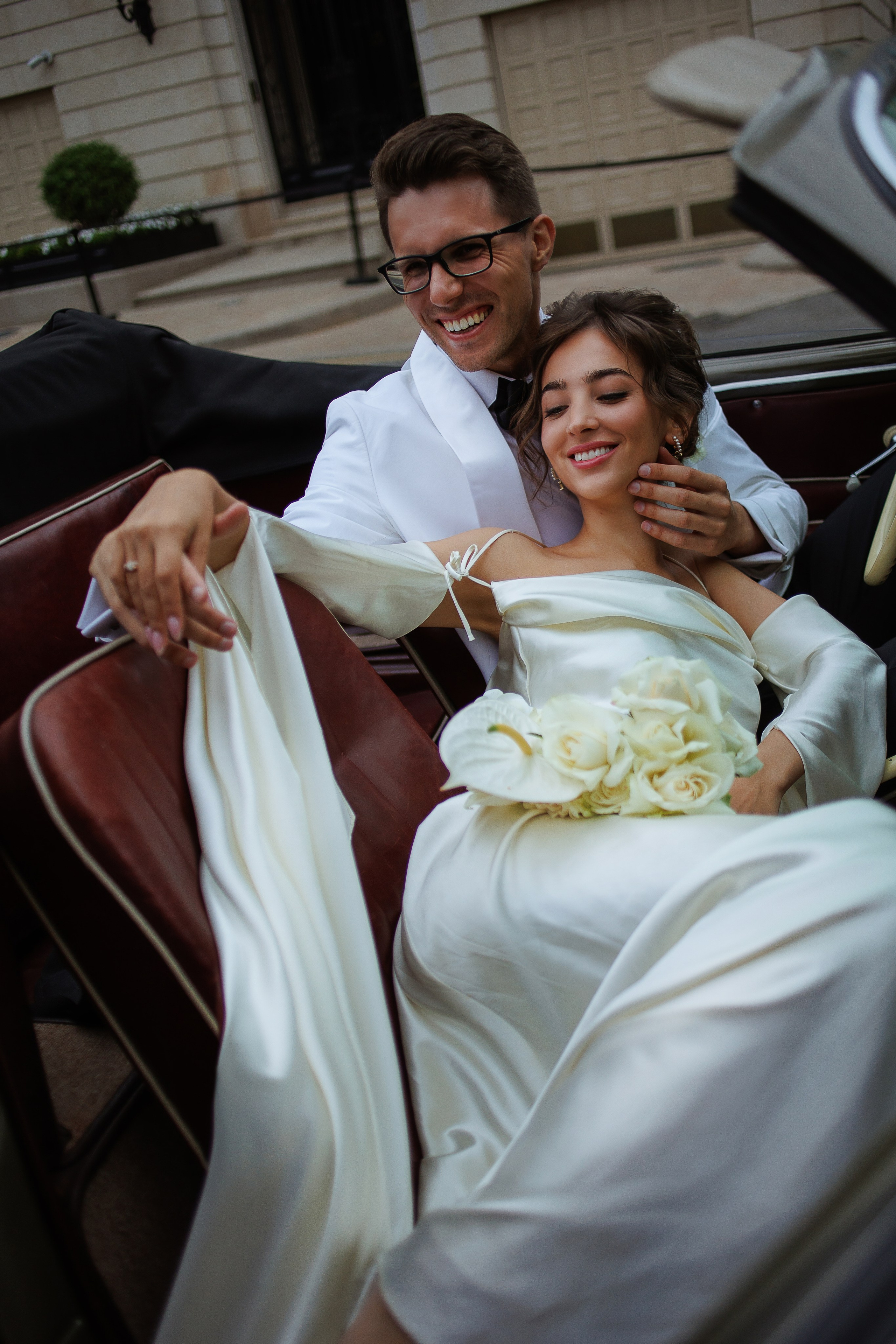 Ретро машина Анна и Владислав. Марковкина КрисТина