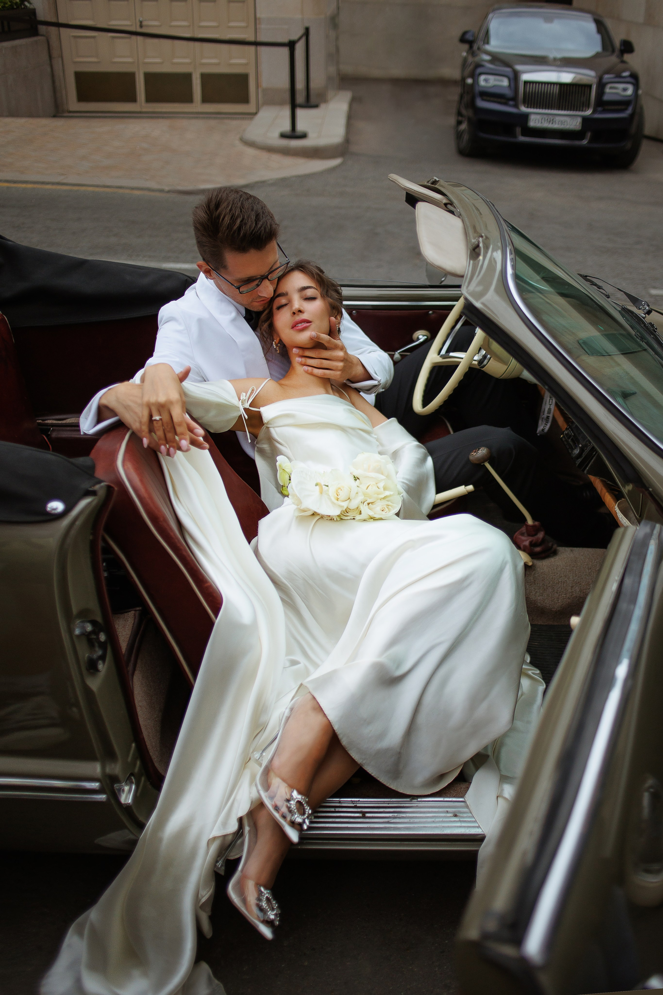 Ретро машина Анна и Владислав. Марковкина КрисТина