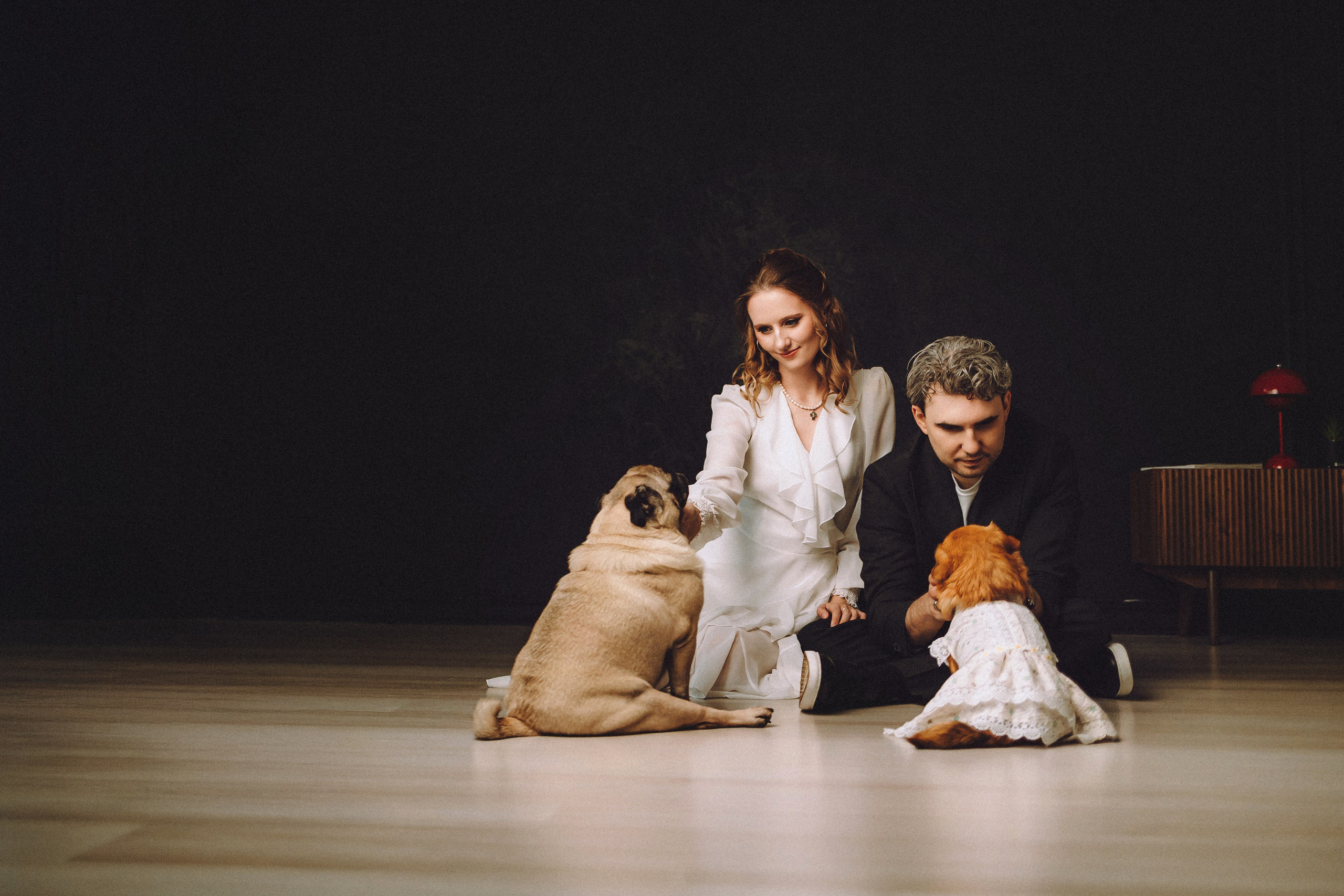 Денис, Василина, Гаврюша и Кнопка