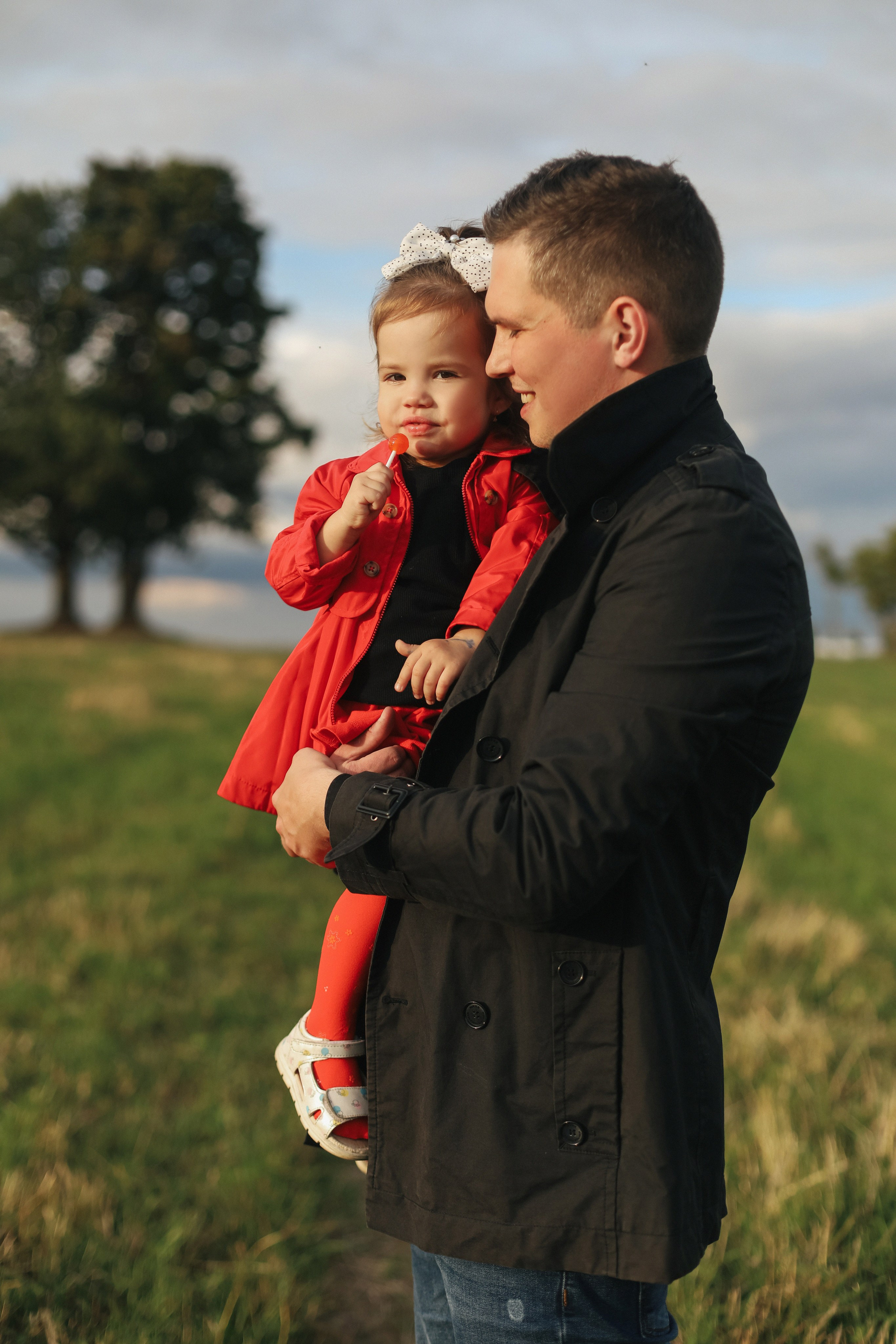 Мила и папа Антон. Лена Колягина Фотограф по любви