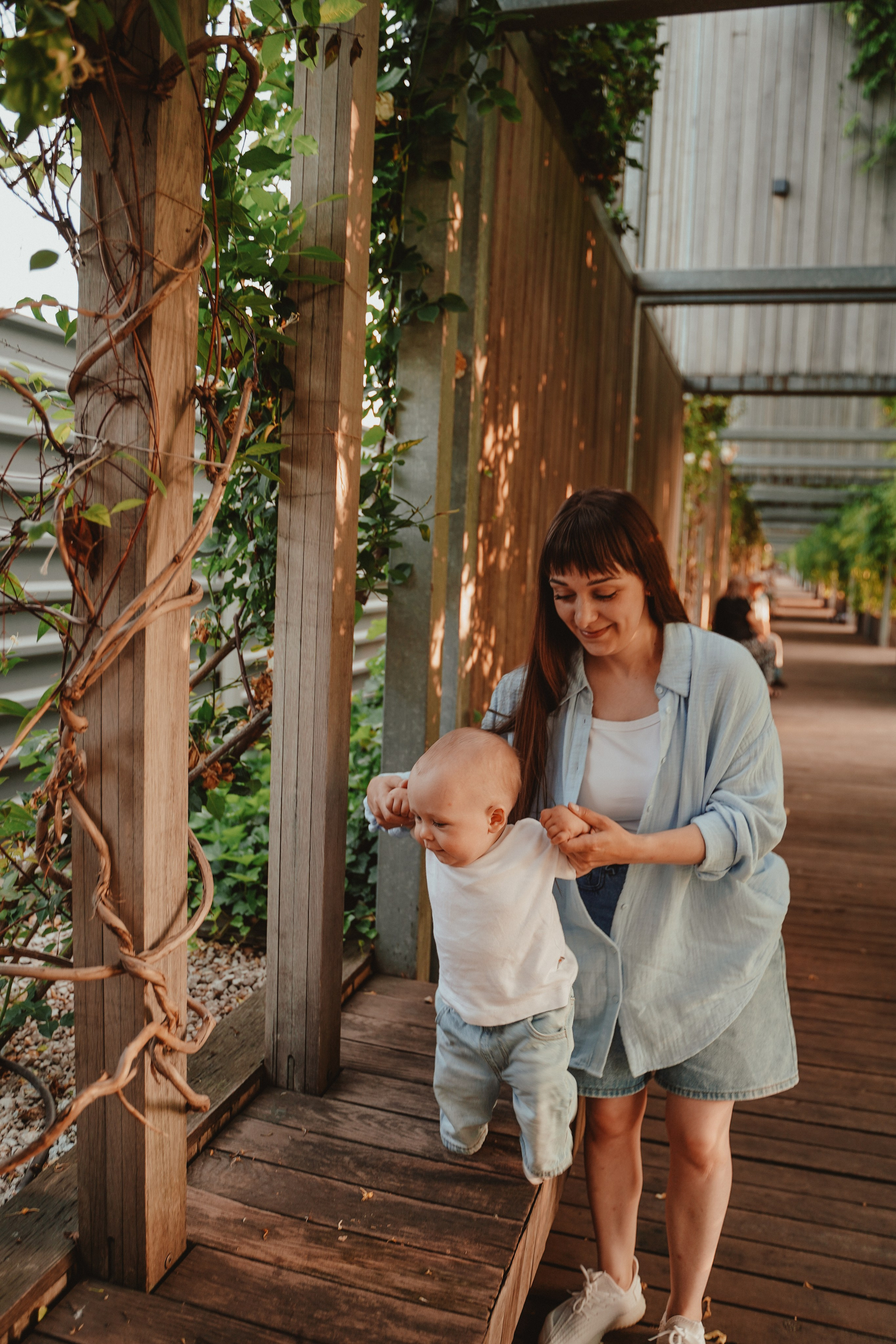 Семейная фотосессия в парке Галицкого. Семейный и женский фотограф в Краснодаре Анастасия Приймак