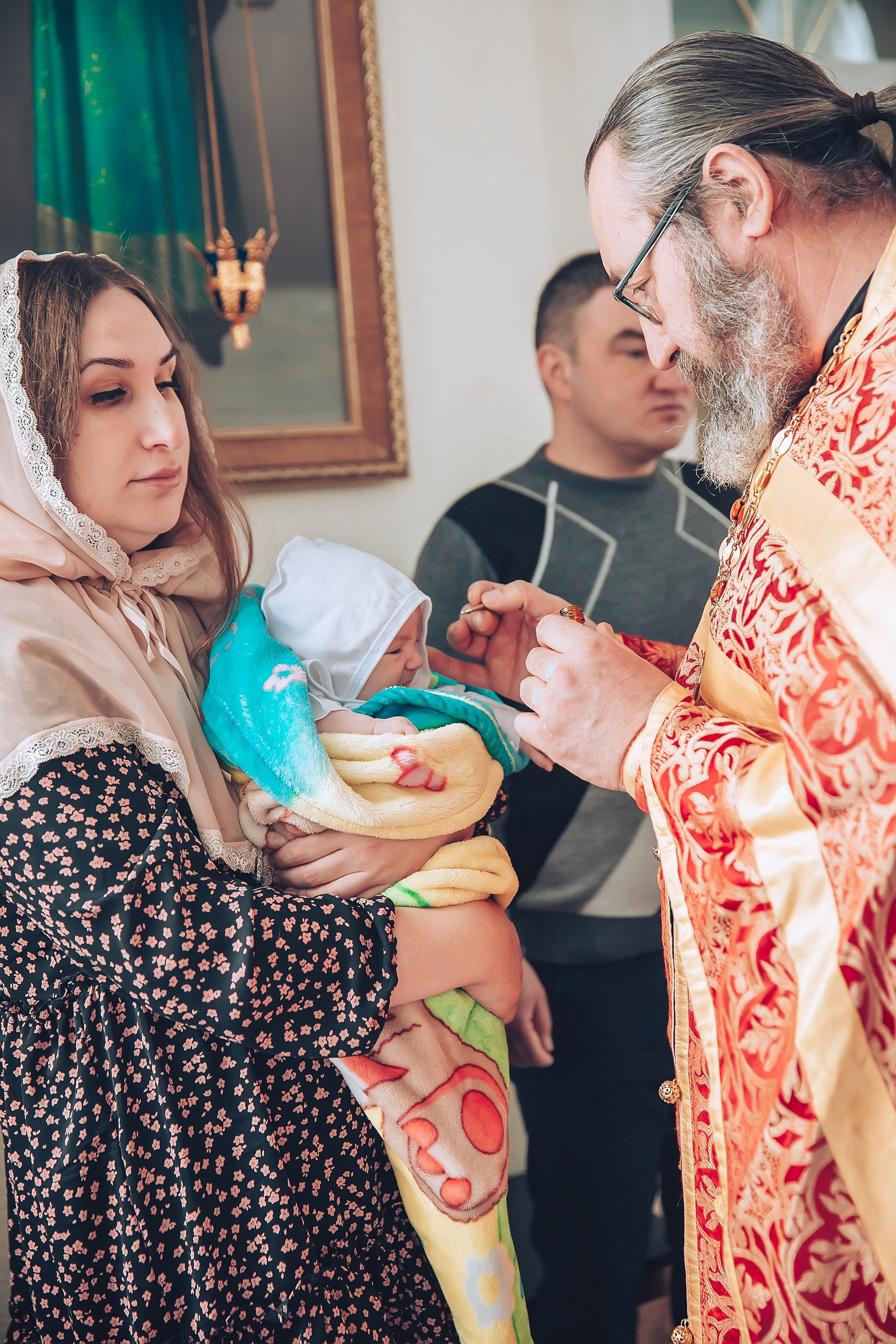 Крещение Анастасии. Школьный и детский фотограф Старожилово