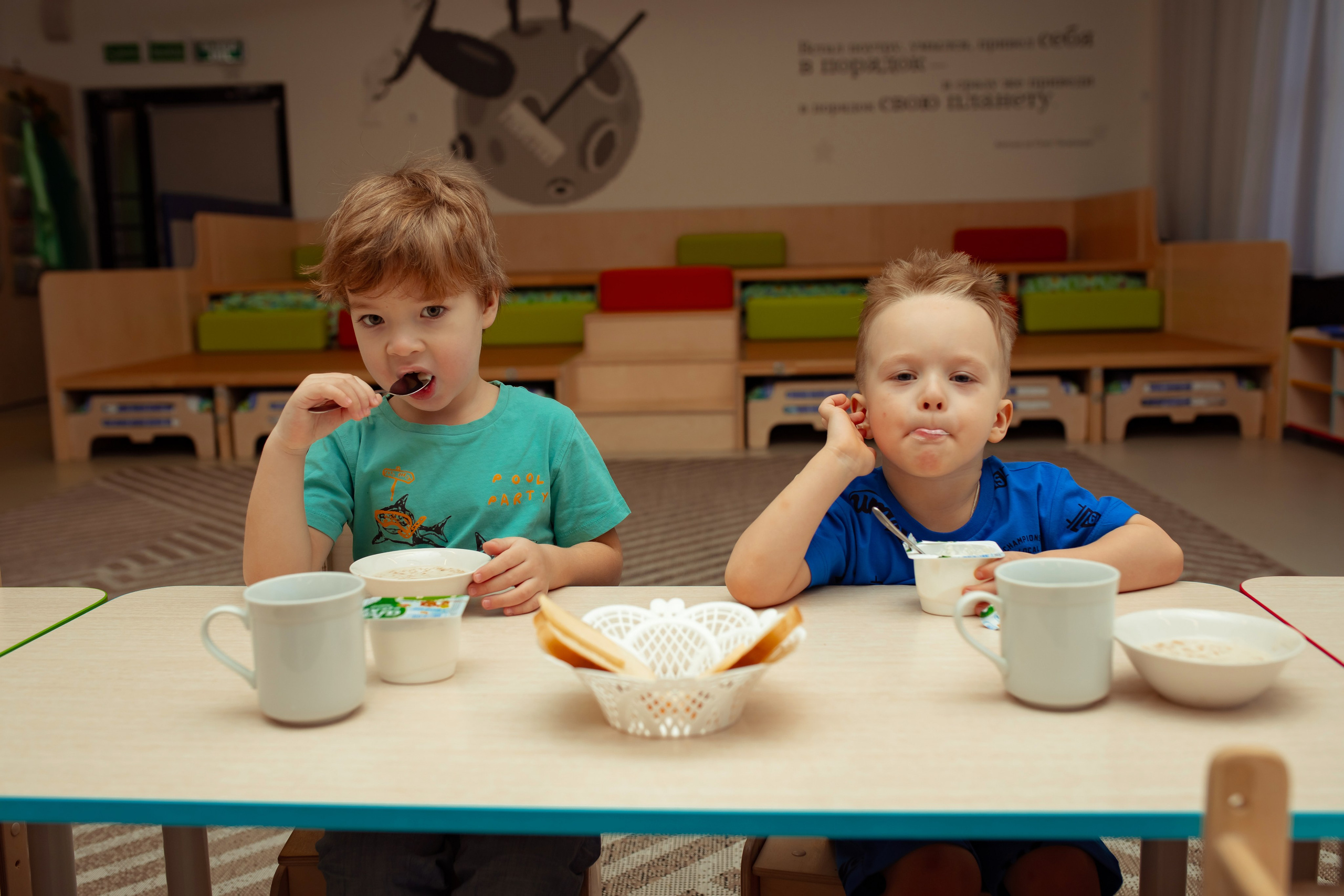 Праздник весны в детском саду. Семейный и детский фотограф в Москве Дорогова Екатерина