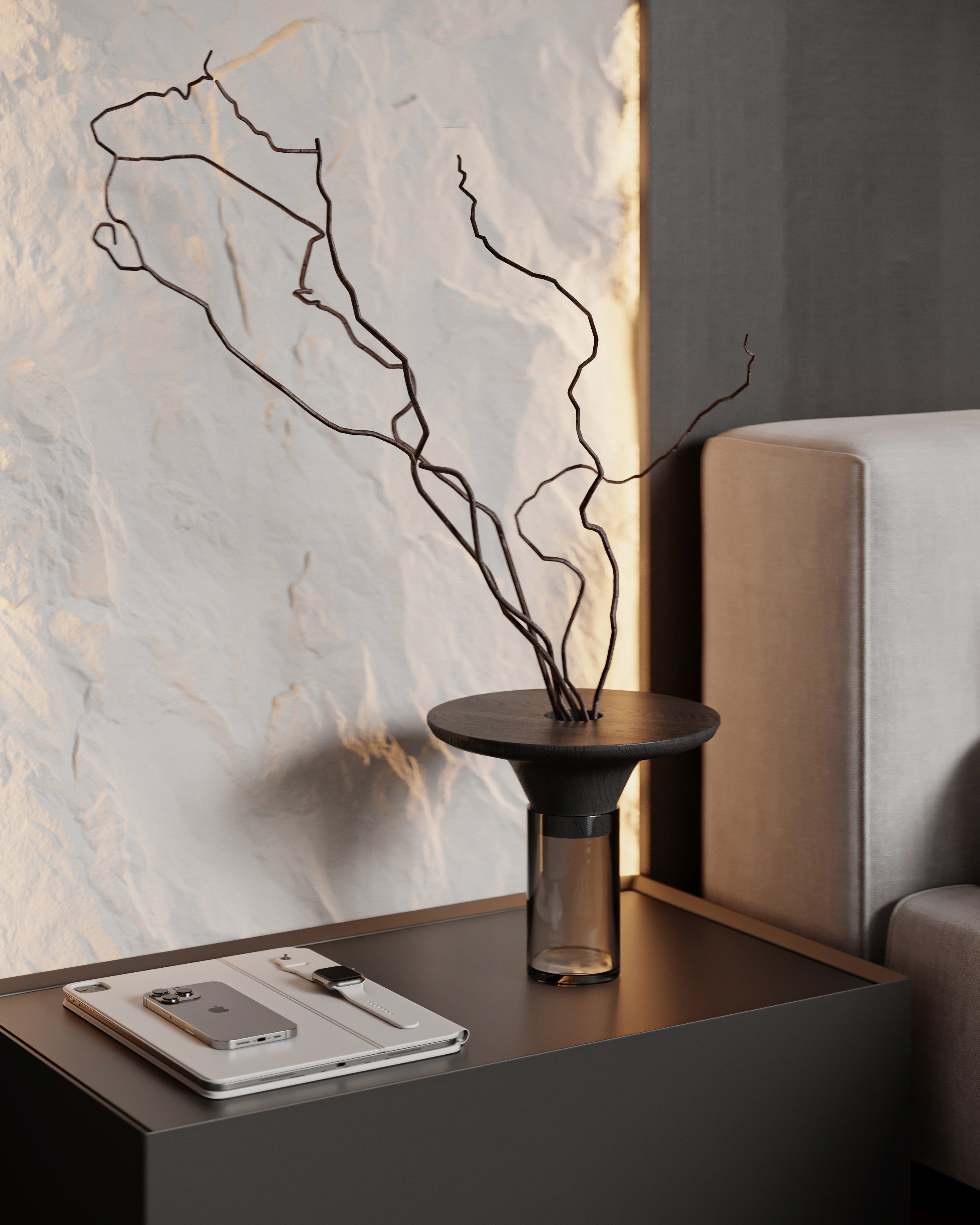 Современный темный минимализм