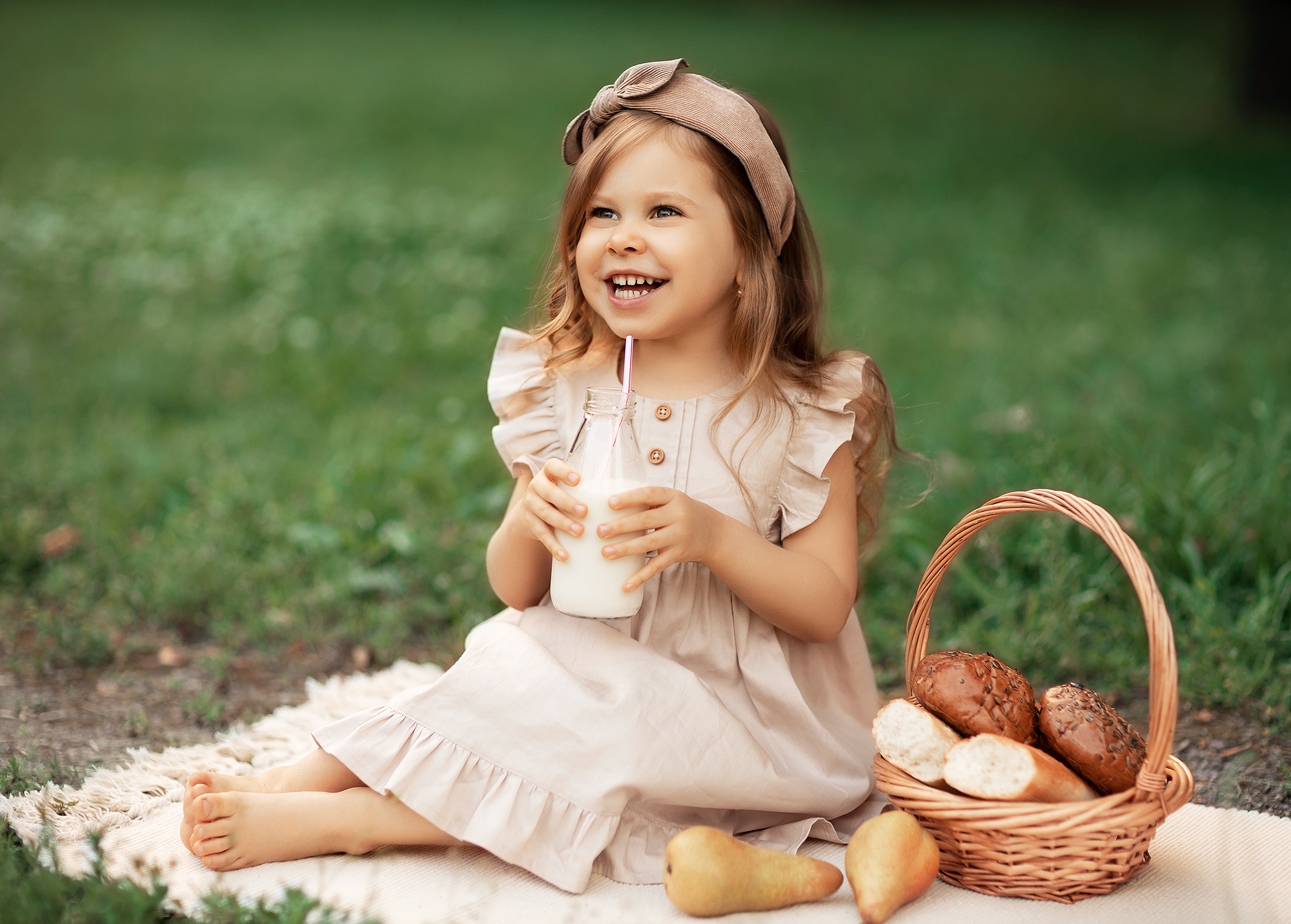 Фотосессия на природе в парке в Москве. Детский и семейный фотограф в Москве Лина Левина