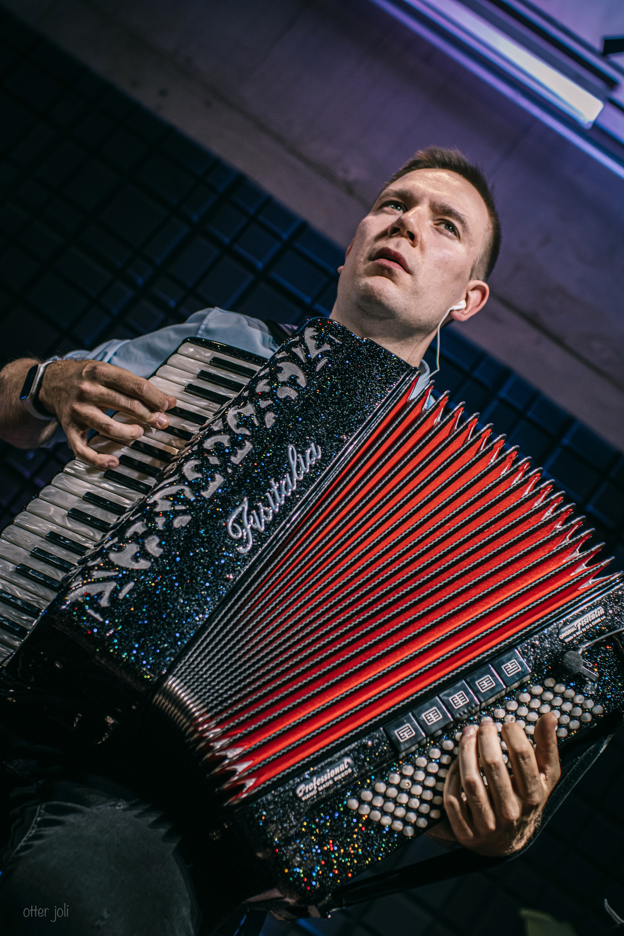 STREET ACCORDION. Концертный репортёр Валерия Сафина