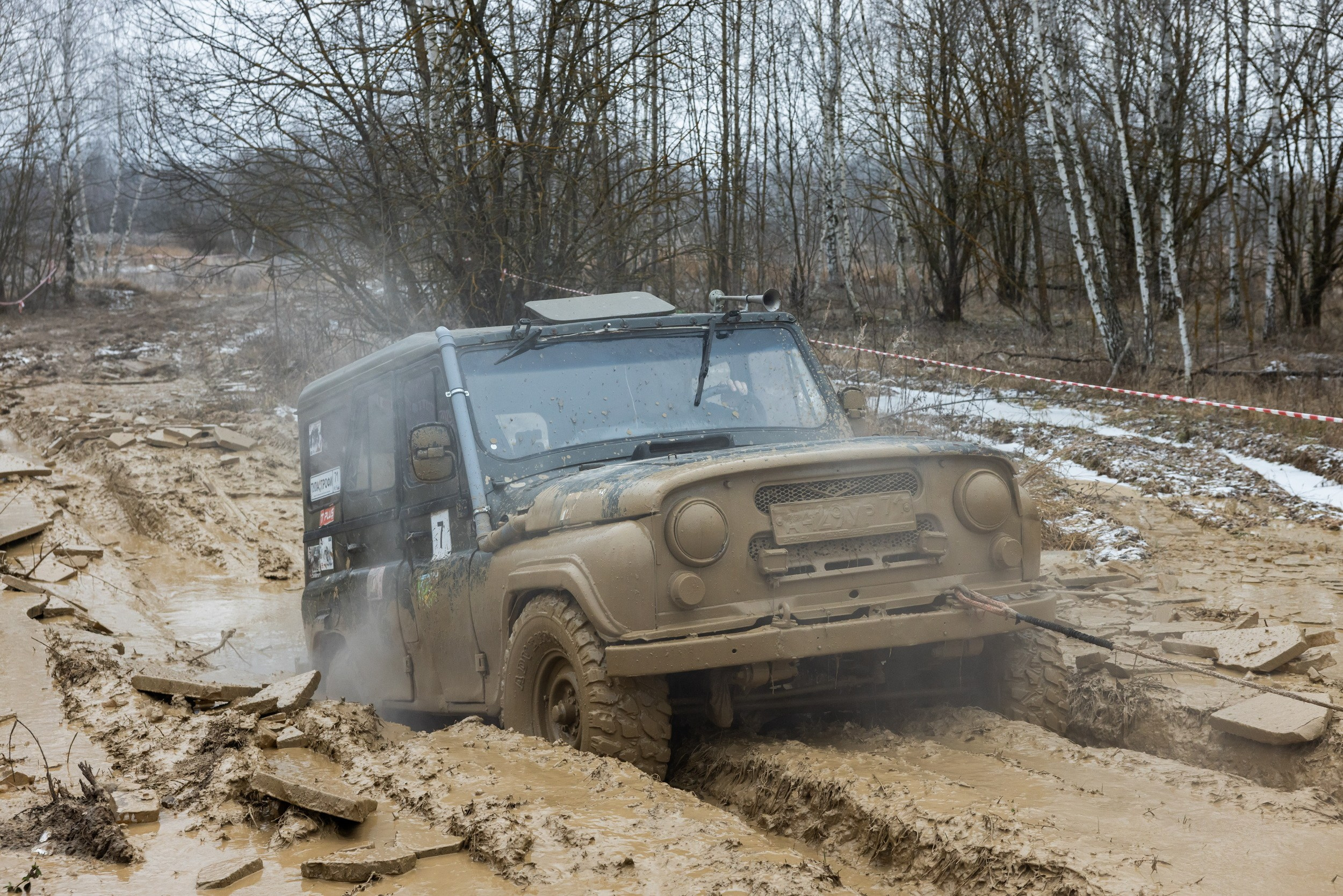 Тульское бездорожье 2025 (20 декабря 2025). Репортажный фотограф Алексей Пирязев