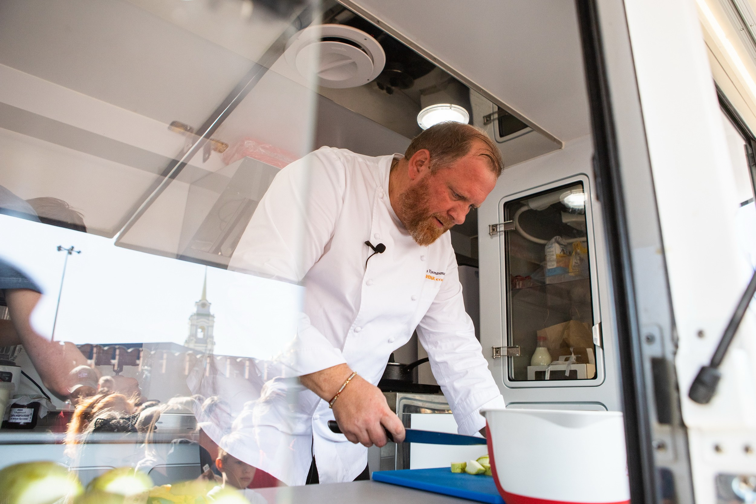 Константин Ивлев приехал в Тулу в рамках гастрономического тура (28 августа 2019). Репортажный фотограф Алексей Пирязев