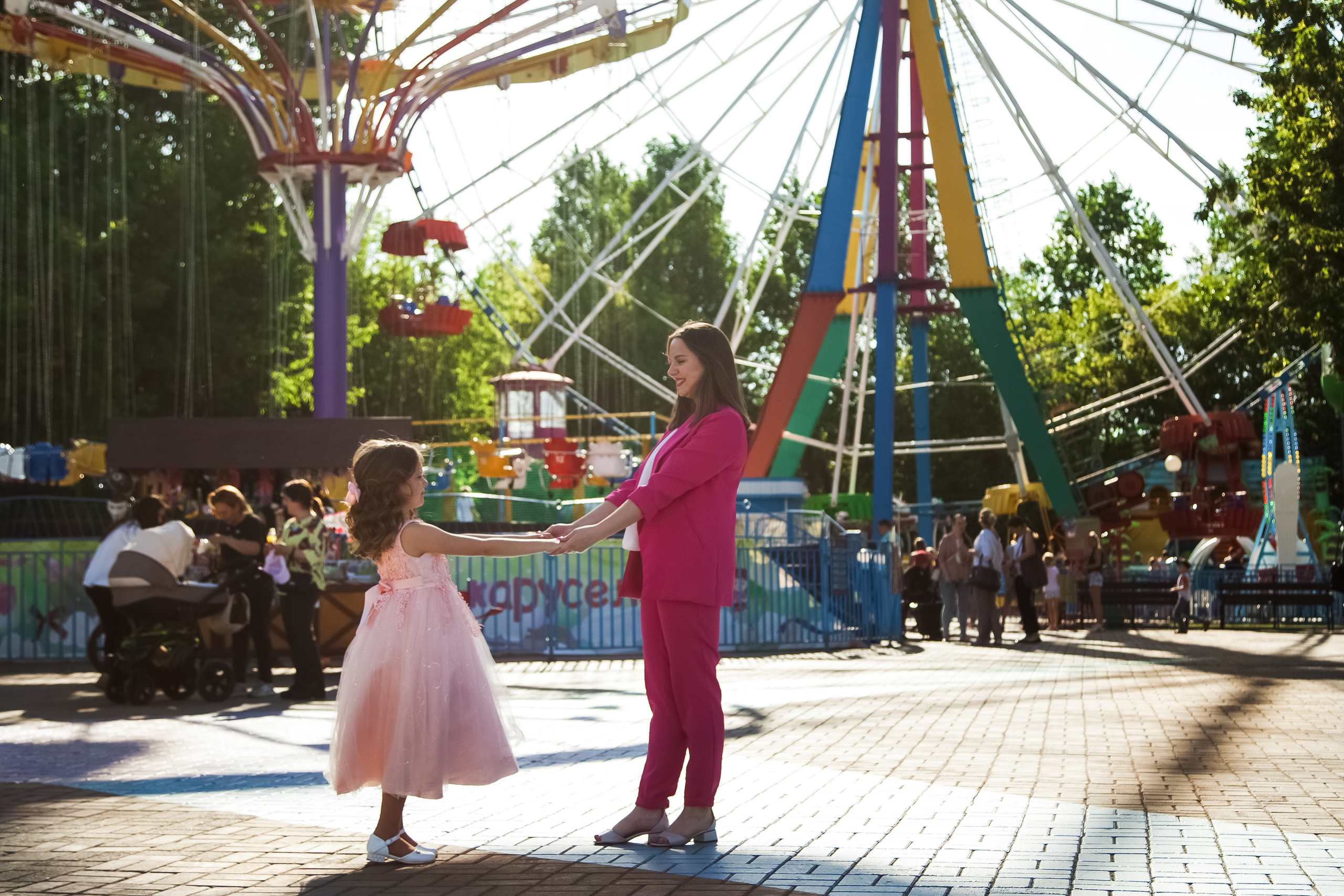 Прогулка на выпускной из садика. Фотограф в Томске Юлия Постнова