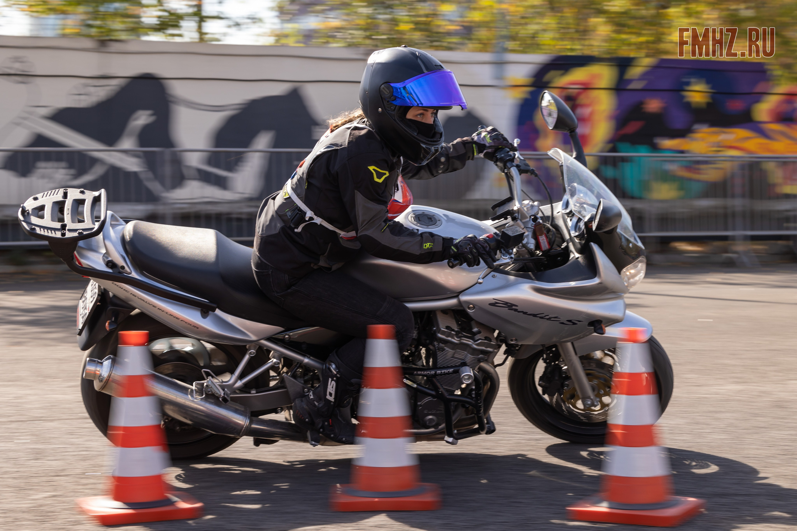 Соревнования по мотоджимхане на площадке Мосгортранс 15.09.2024. Фотограф Владимир Охрименко
