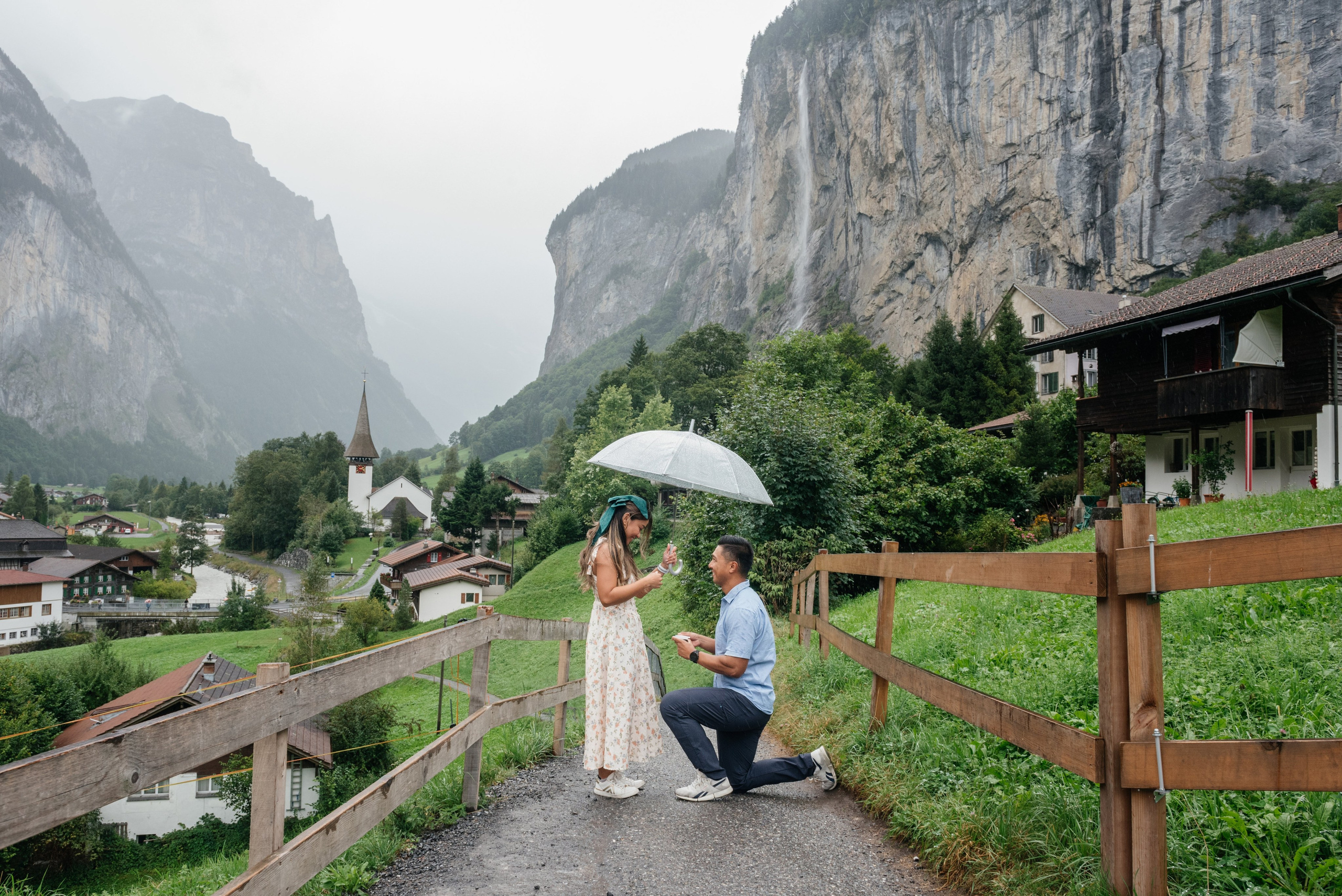 Angeline & Kenneth (Lauterbrunnen). Photographer in Interlaken area