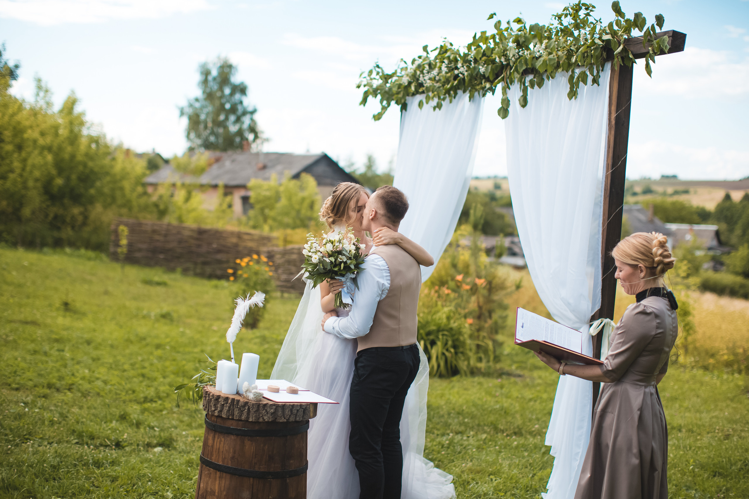 Животные на свадьбе-это к счастью). Алексей Зараковский. Свадебный и портретный фотограф в Туле