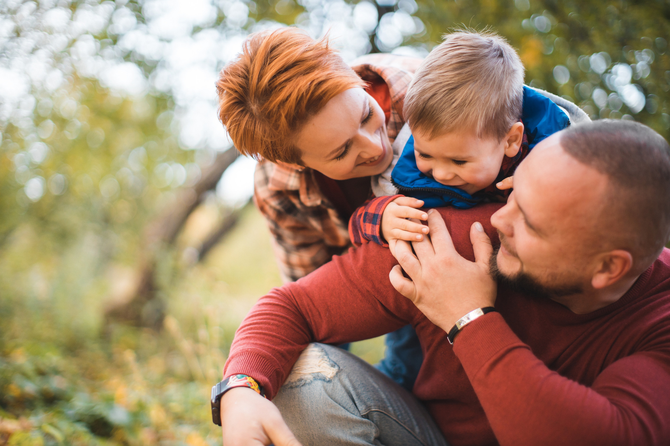 Осень в парке. Алексей Зараковский. Свадебный и портретный фотограф в Туле