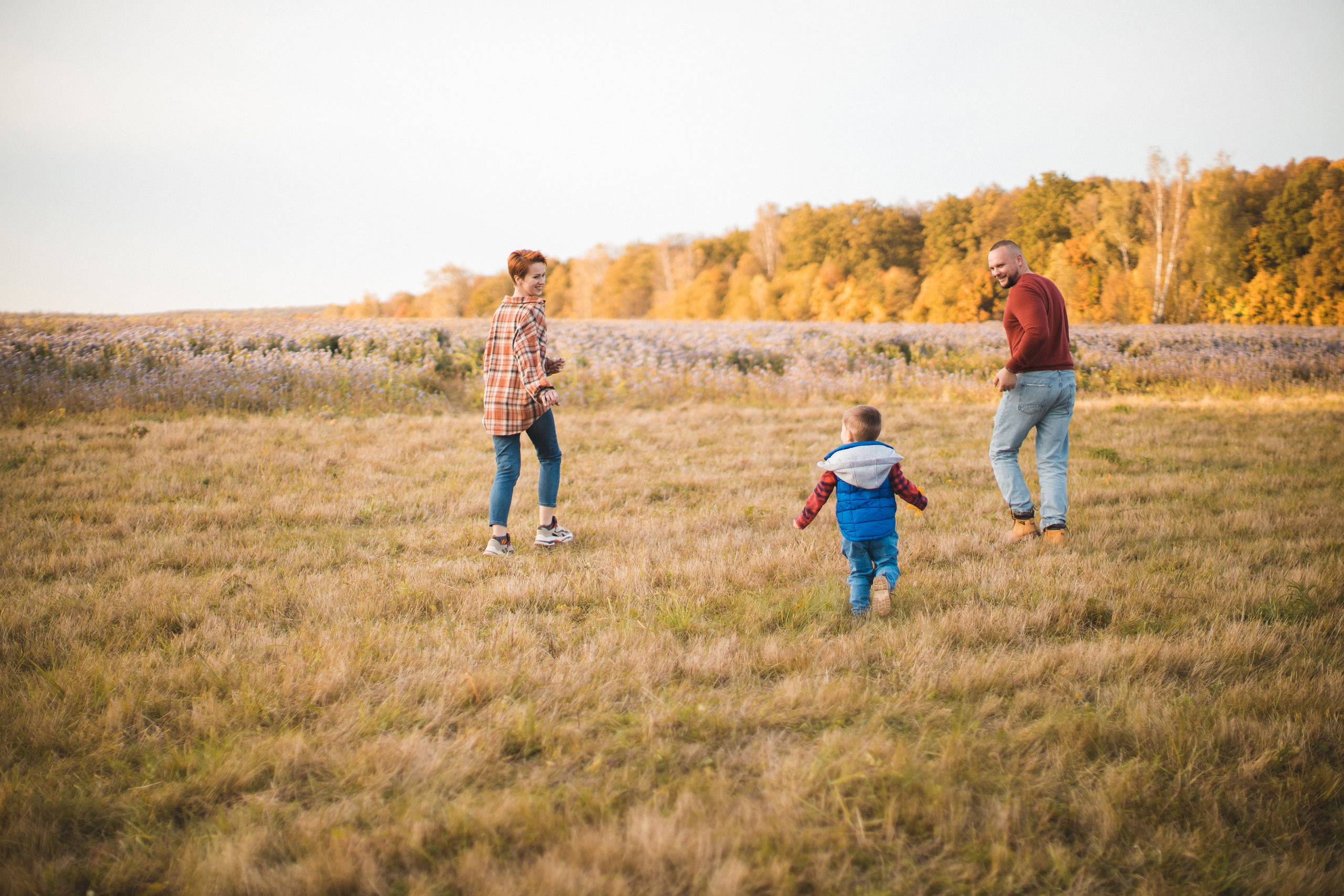 Осень в парке. Алексей Зараковский. Свадебный и портретный фотограф в Туле