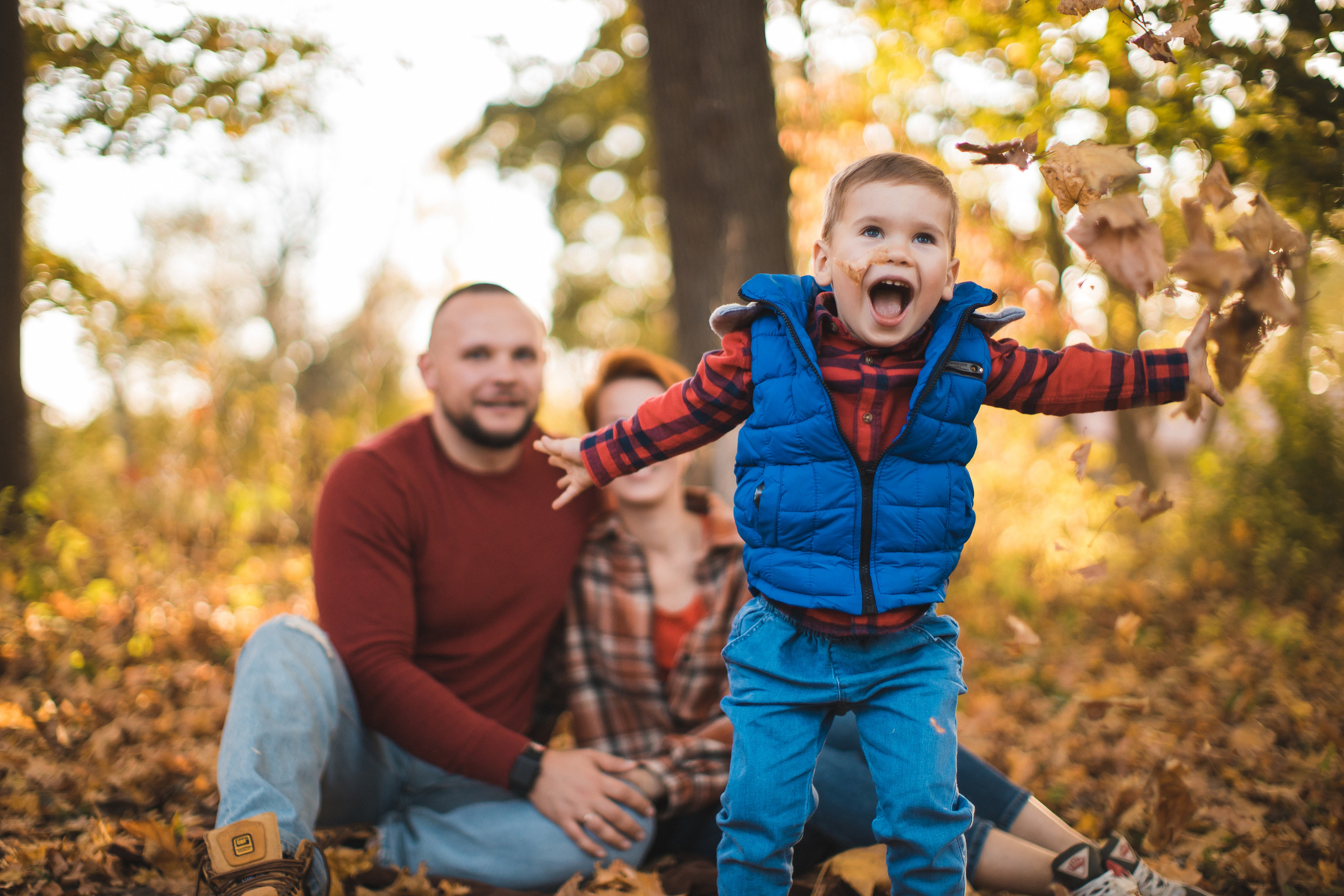Осень в парке. Алексей Зараковский. Свадебный и портретный фотограф в Туле