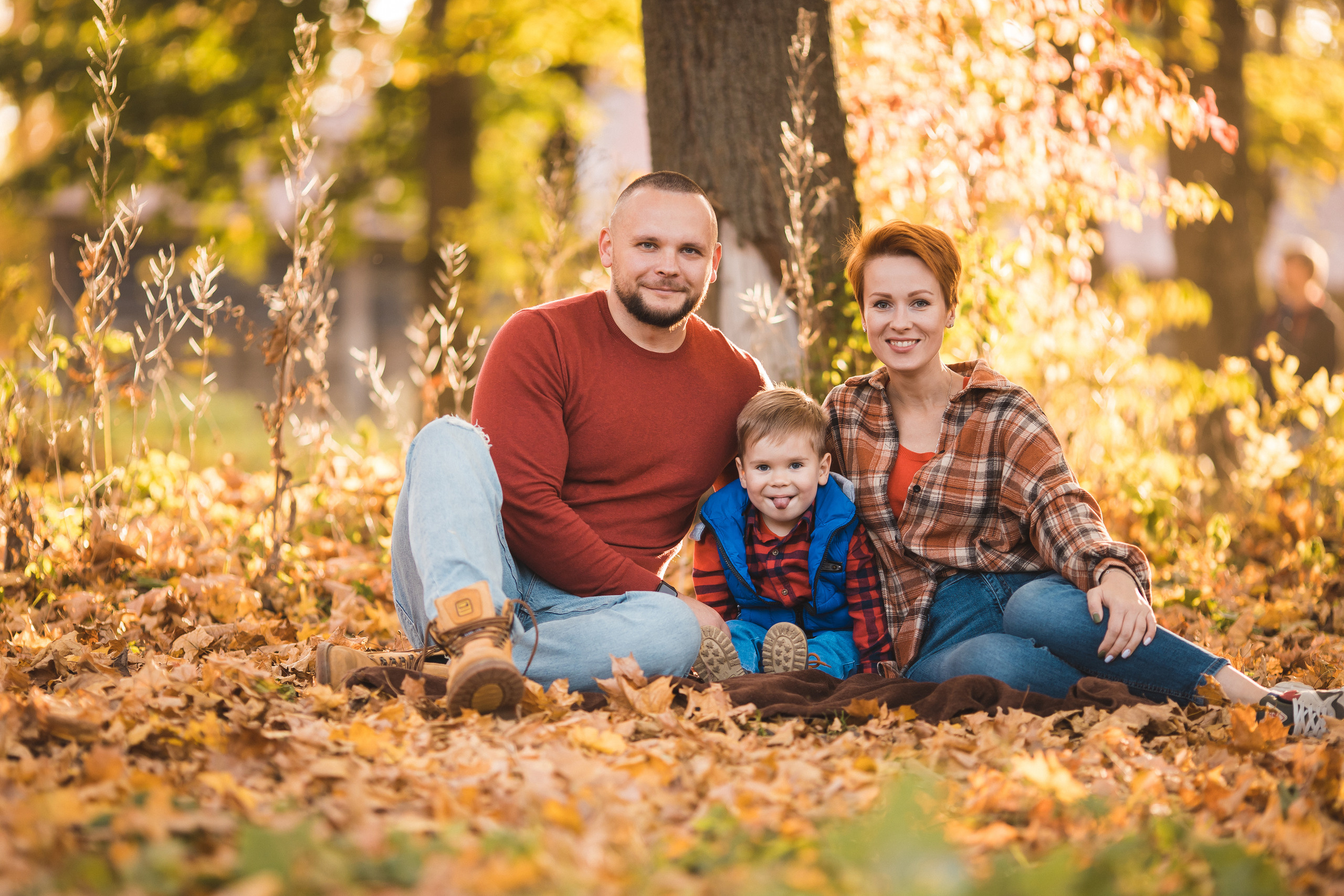 Осень в парке. Алексей Зараковский. Свадебный и портретный фотограф в Туле