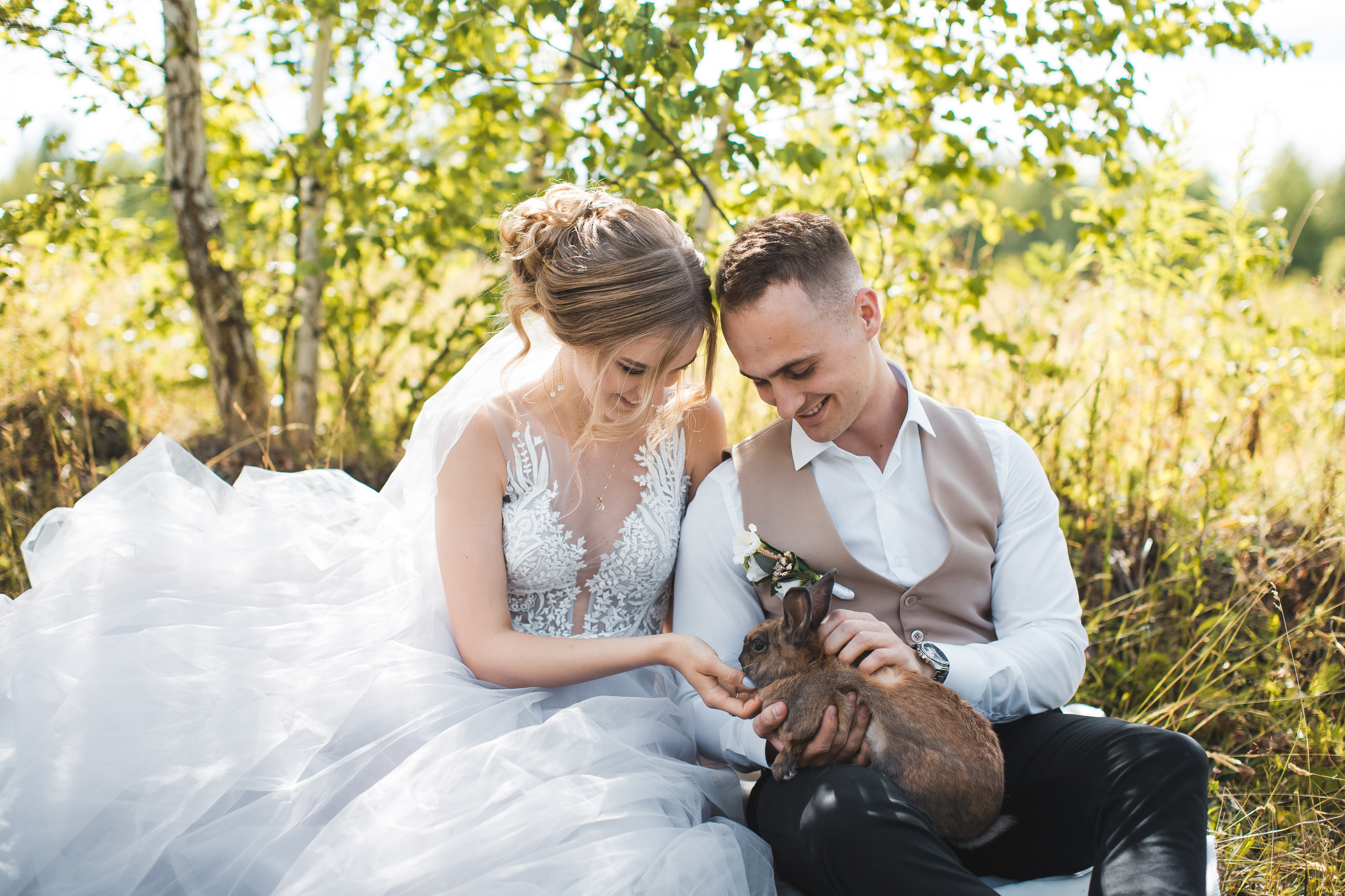 Животные на свадьбе-это к счастью). Алексей Зараковский. Свадебный и портретный фотограф в Туле