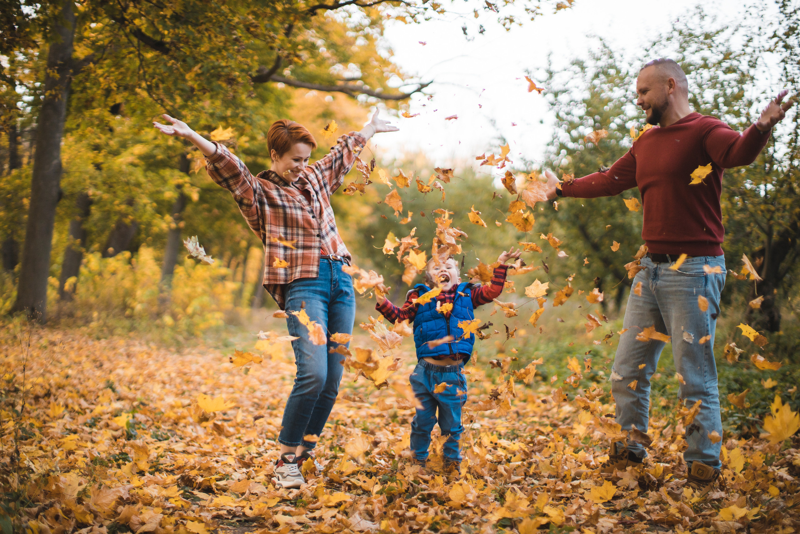 Осень в парке. Алексей Зараковский. Свадебный и портретный фотограф в Туле