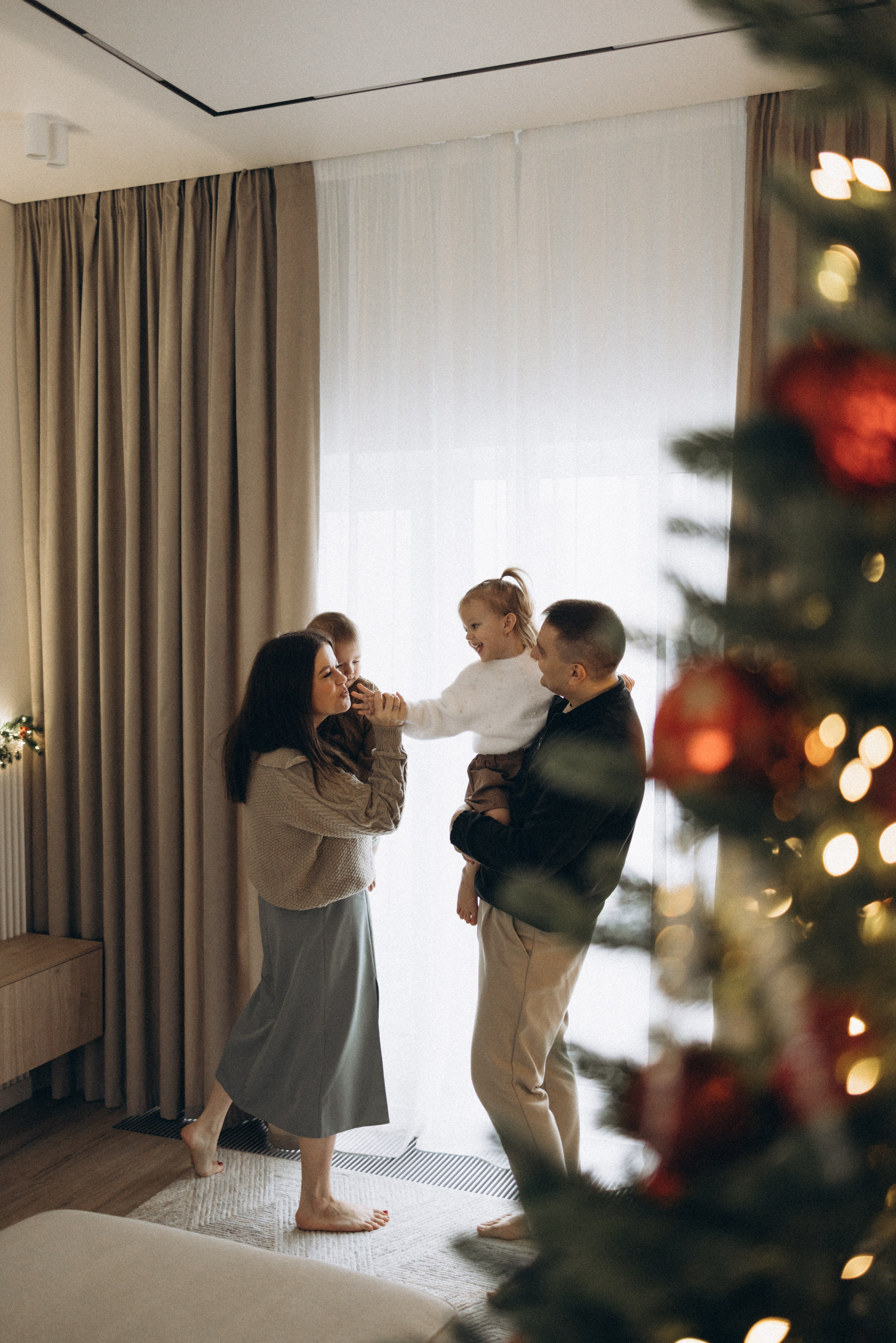 Новый года дома. Семейный и детский фотограф в Тюмени Вика Алленова