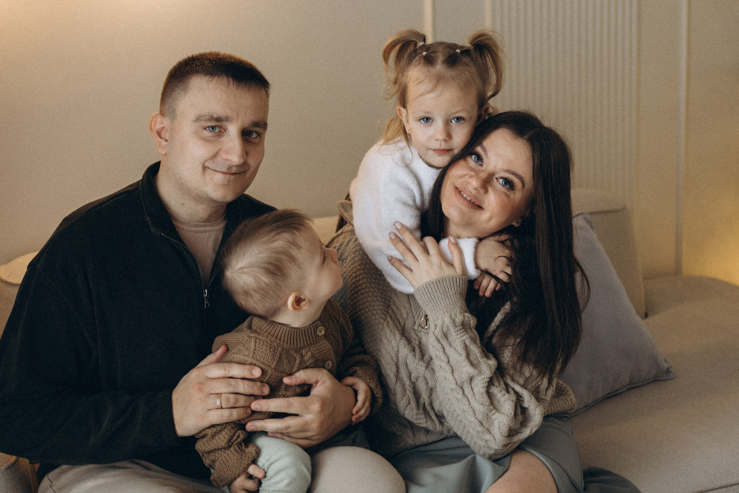 Новый года дома. Семейный и детский фотограф в Тюмени Вика Алленова