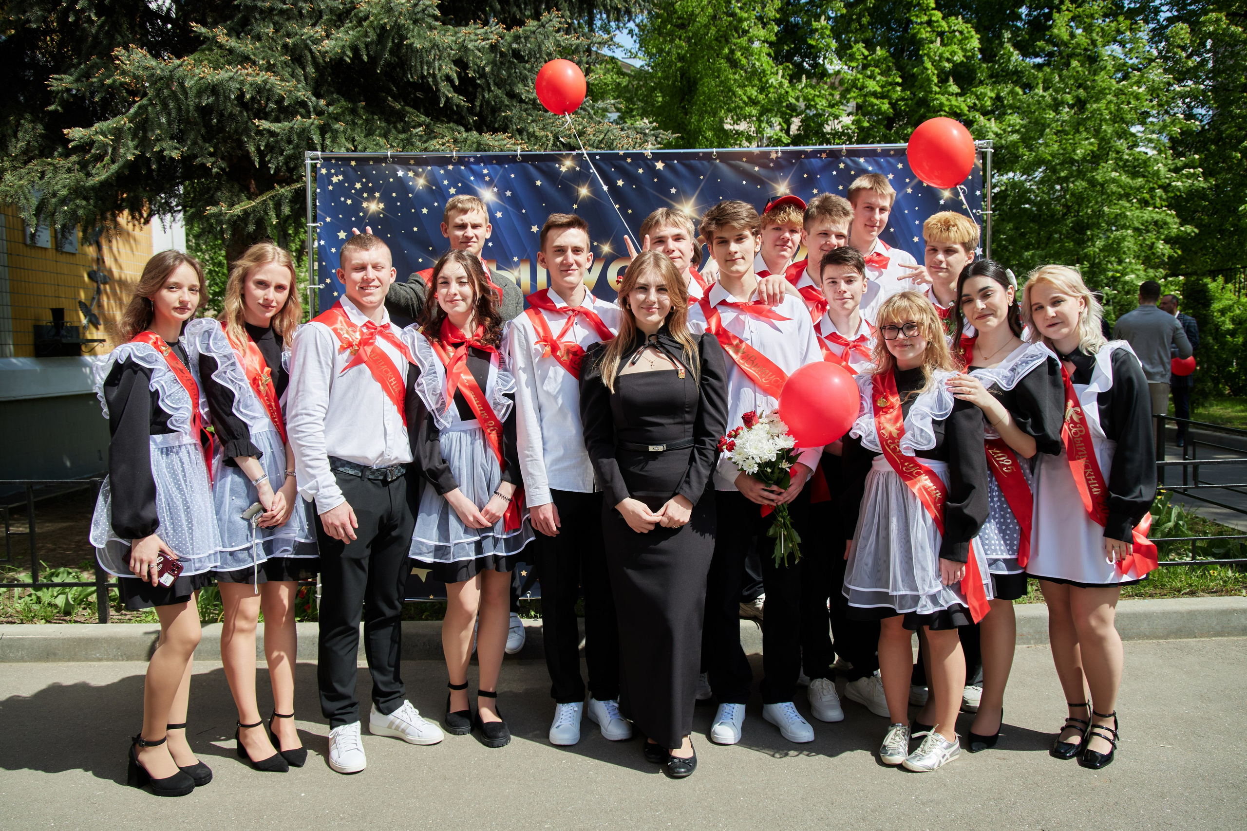 Последний звонок. Фотограф Москва, преподаватель ретуши