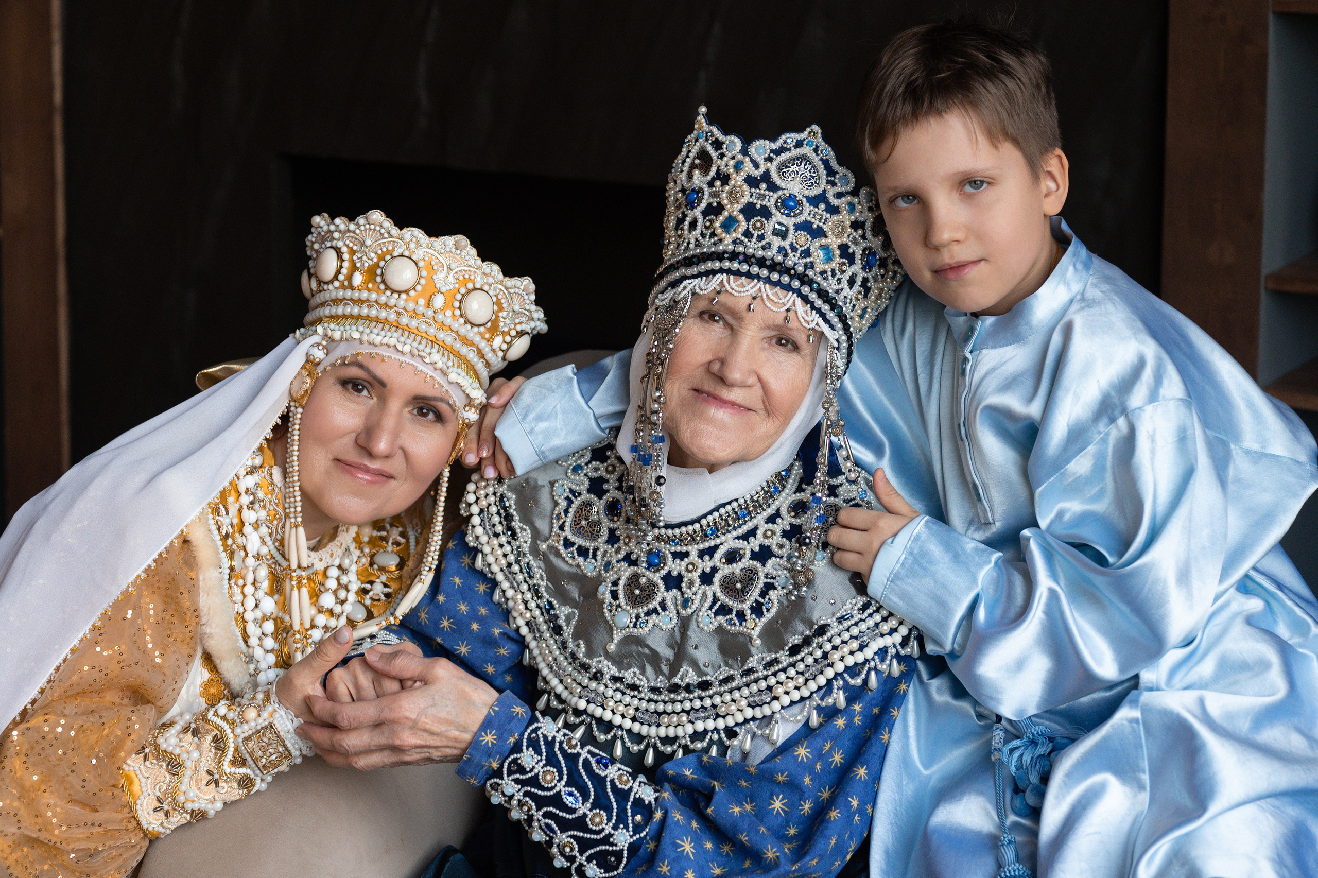 Фотосессия в русском народном костюме. Фотограф Юлия Кондратьева