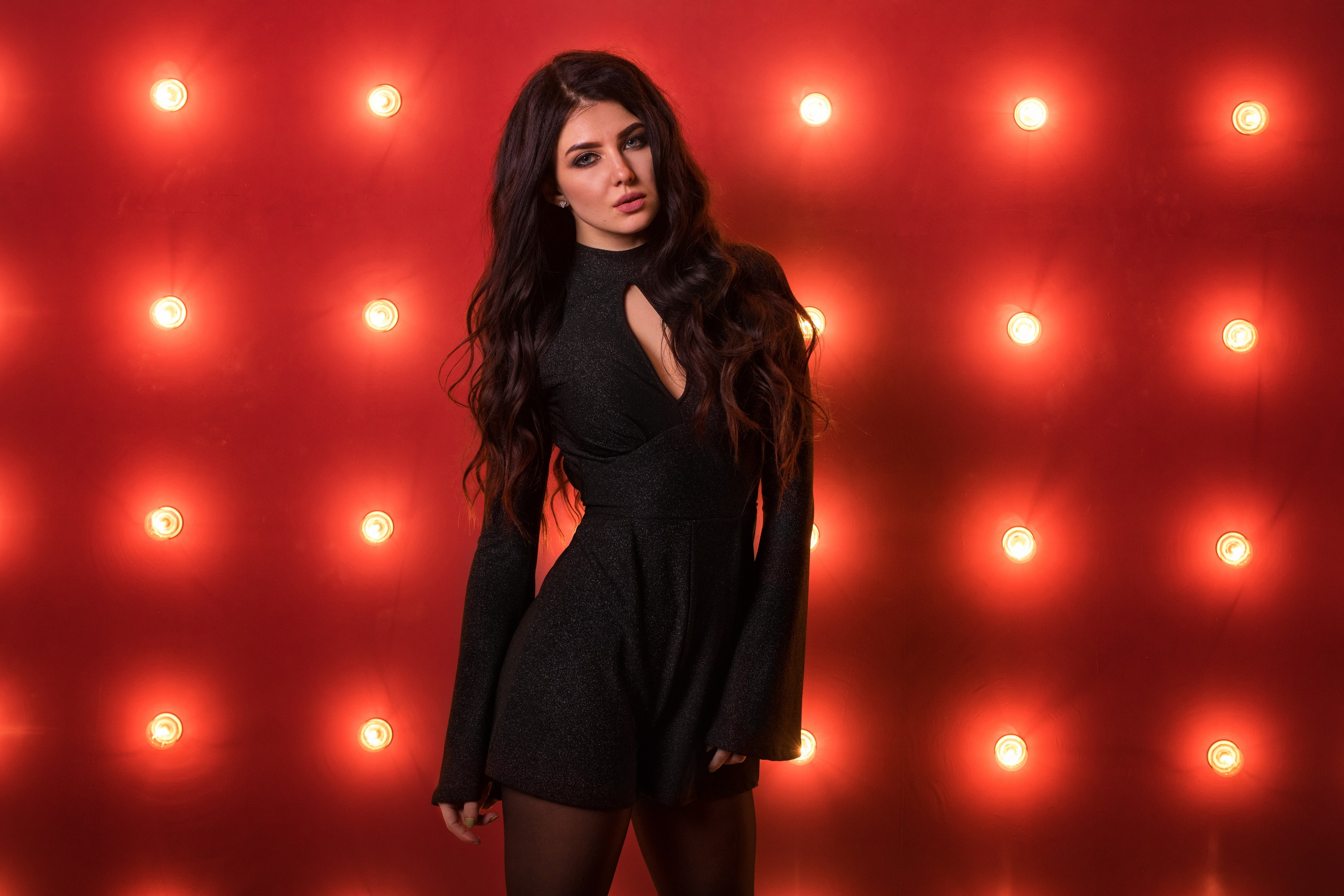 Фотосет с Кристиной в интерьерной студии для «себя»