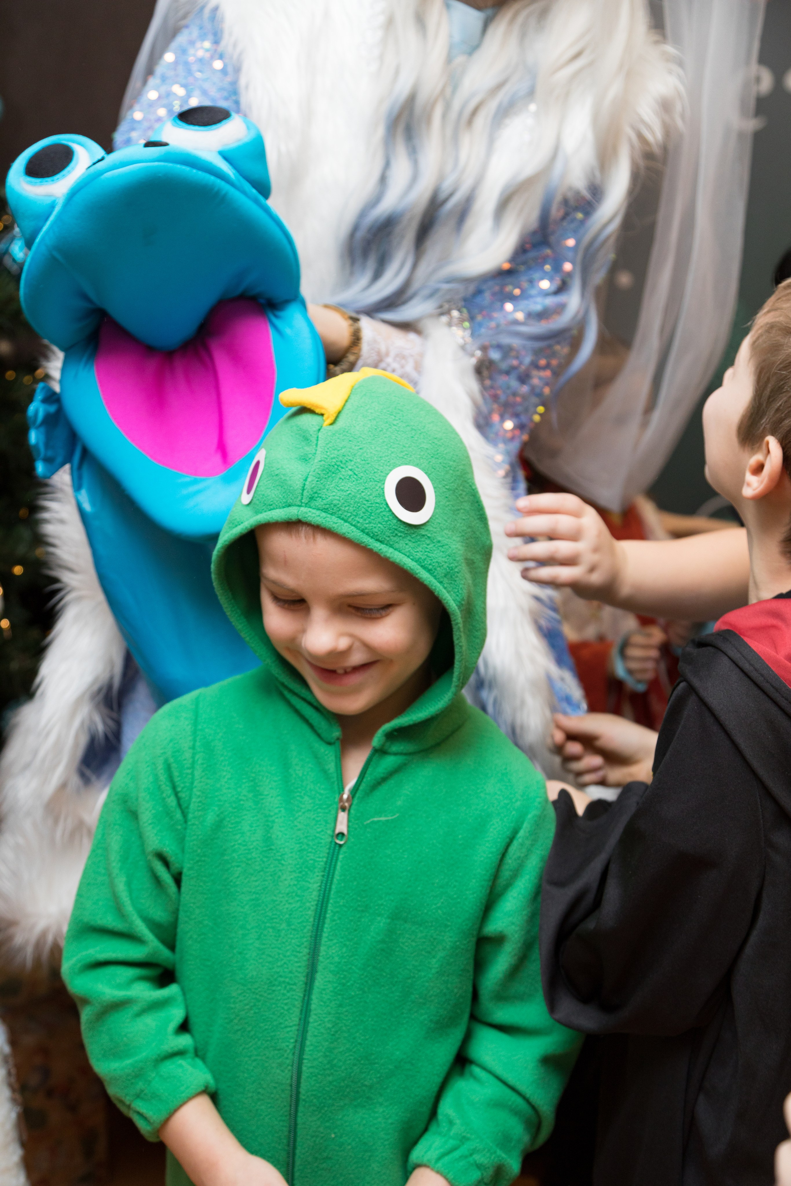 Фото детского новогоднего праздника. Детский и контент фотограф Надя Волкова Санкт-Петербург