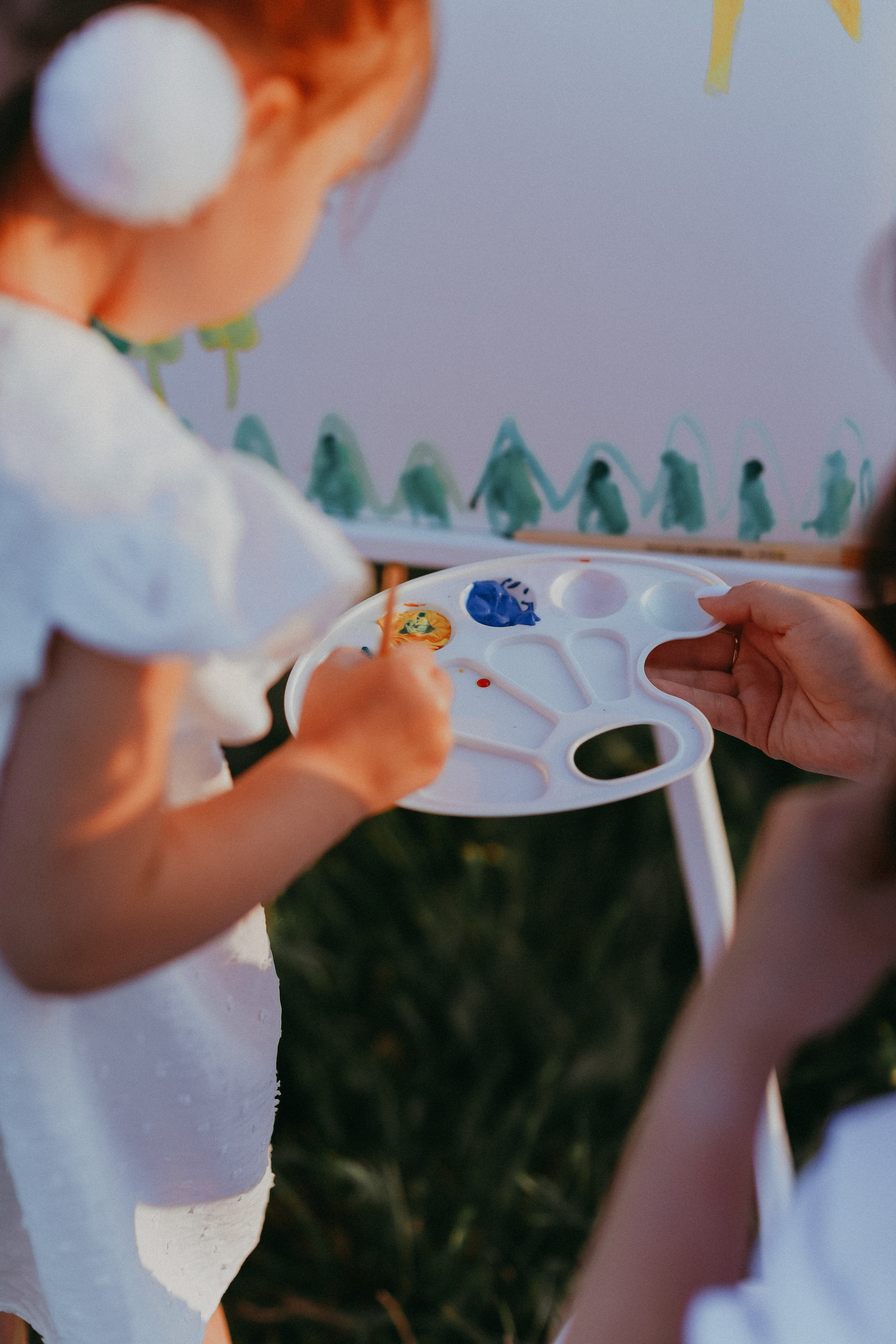 Мольберт. Photographer Helen Shabalina