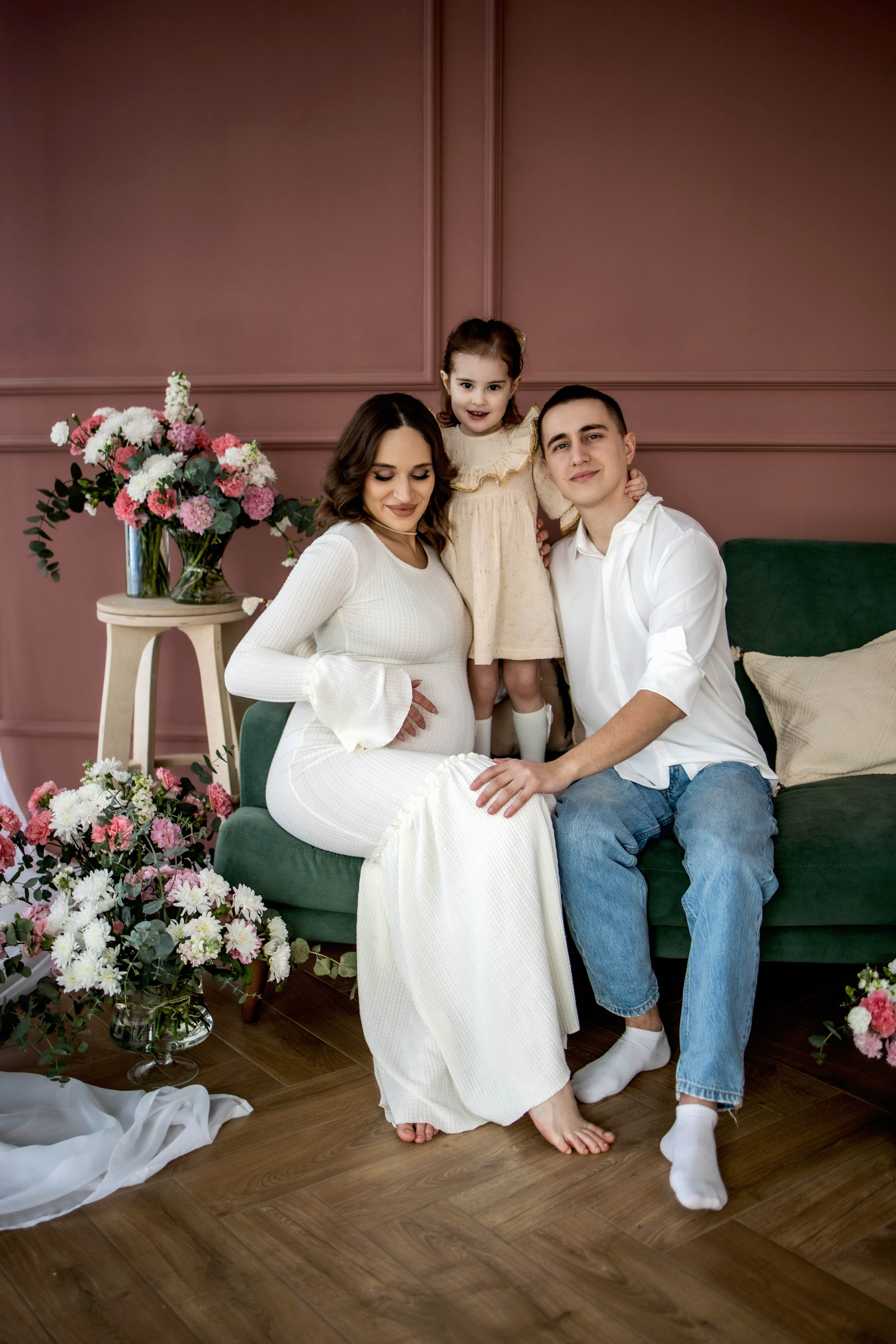 Вова, Диана и Вероника в ожидании. Фотограф Надежда Лукьянова