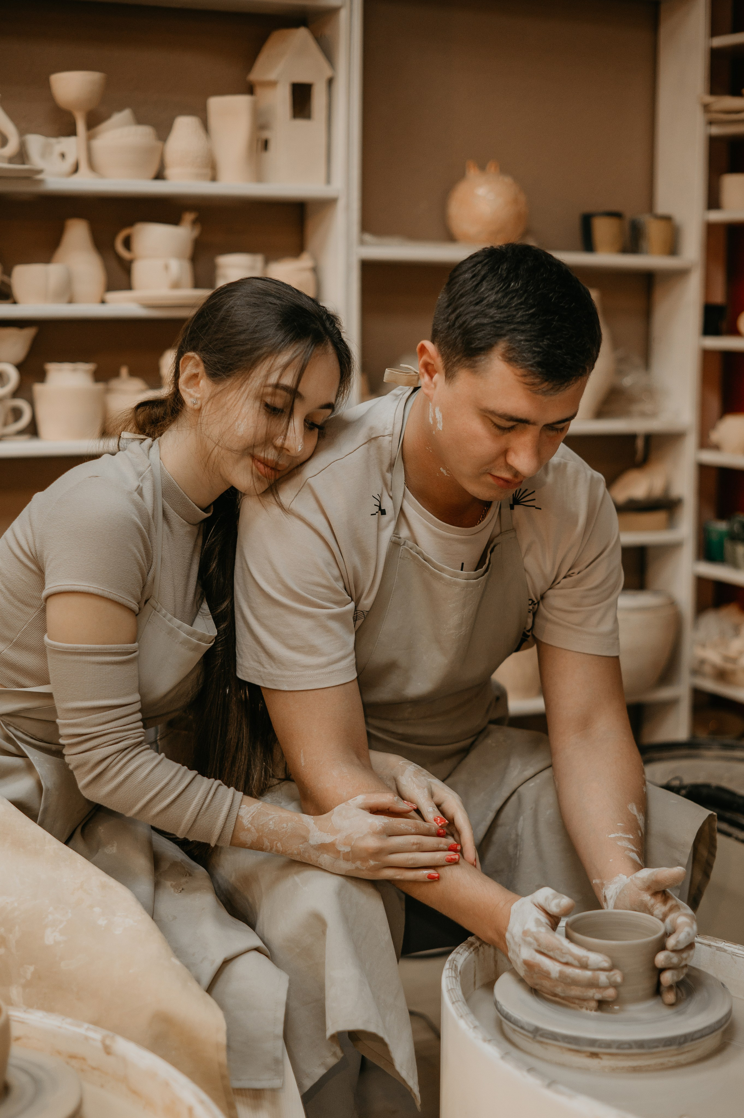 Love Story в гончарной. Свадебный и семейный фотограф Кореновск/Краснодар