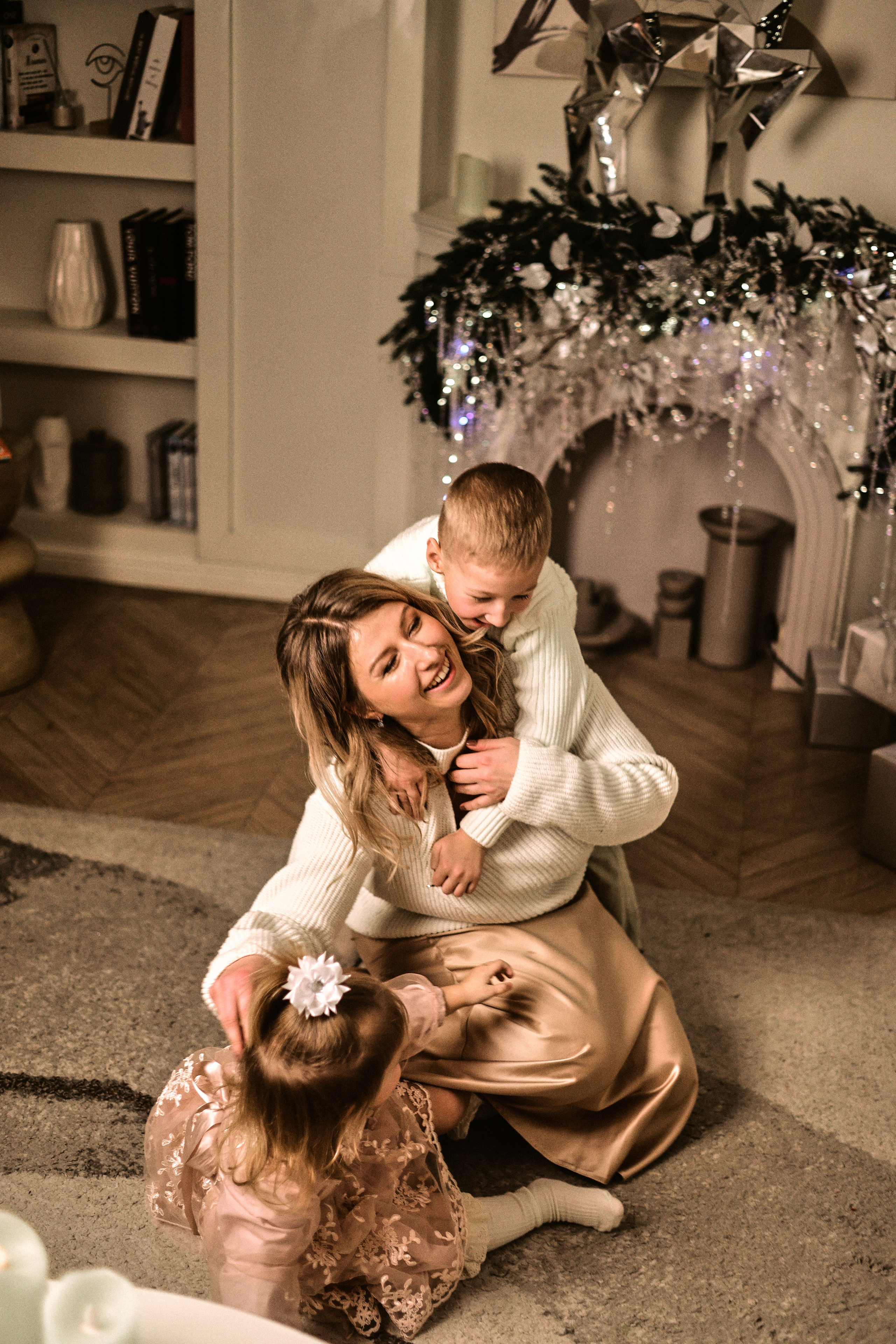 Елена и детки. Фотограф Москва