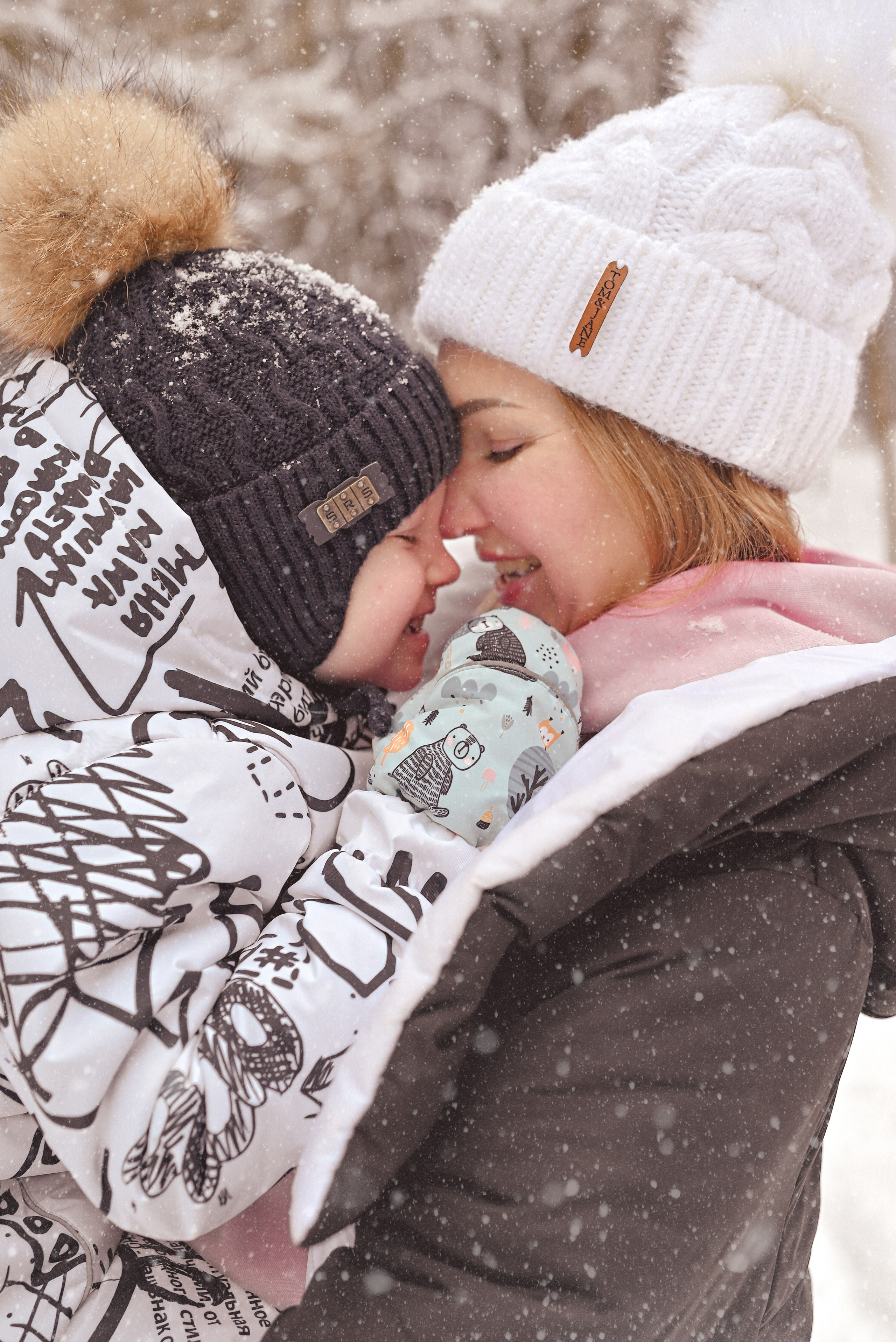 Зимний лес. Фотограф на Крещение. Семейный фотограф. Москва