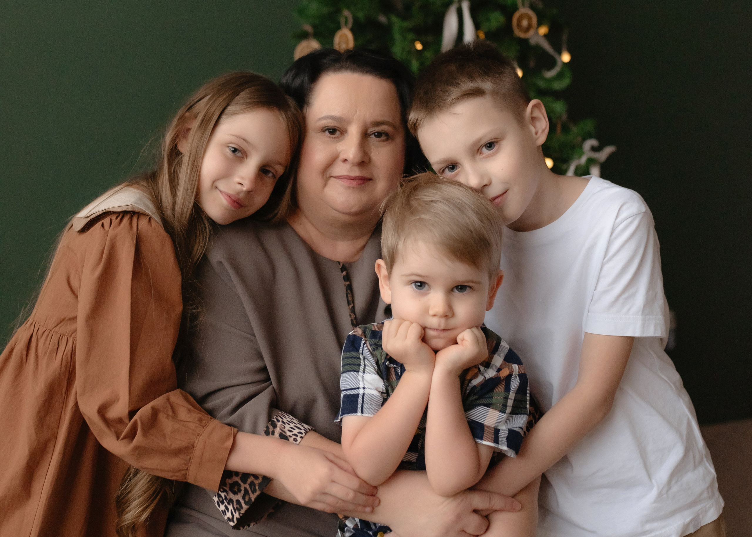 Семейная новогодняя фотосессия. Семейный и портретный фотограф Нижний Новгород