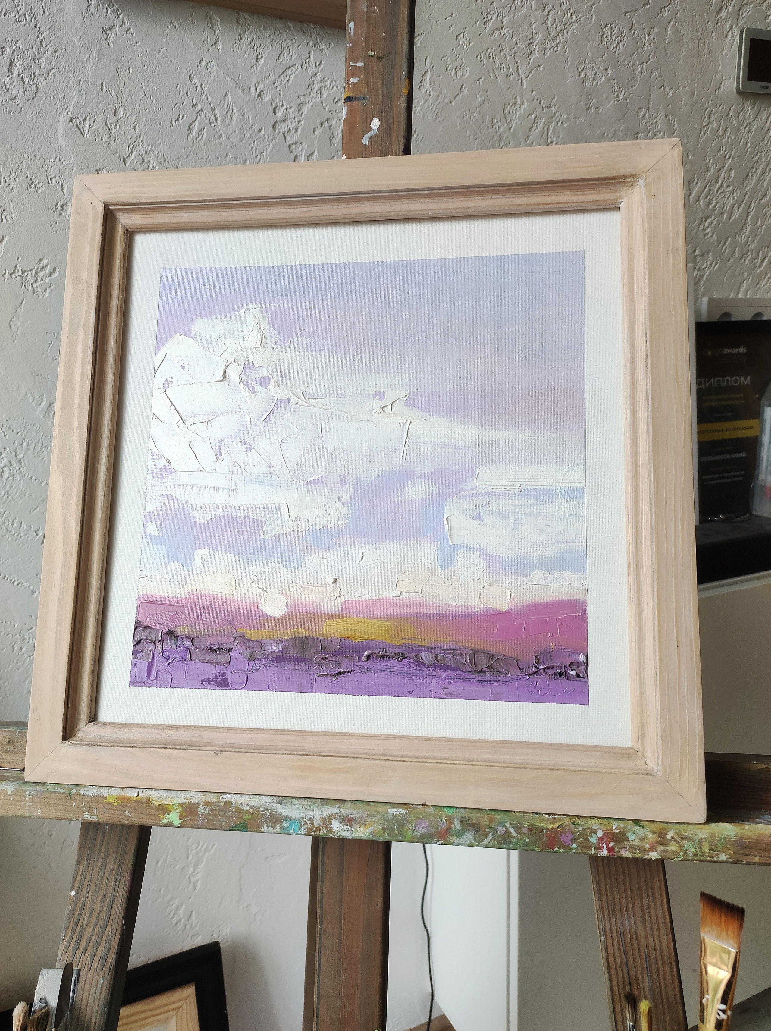 «Пейзаж в нежной гамме». Галерея картин художницы Бельмесовой Евгении