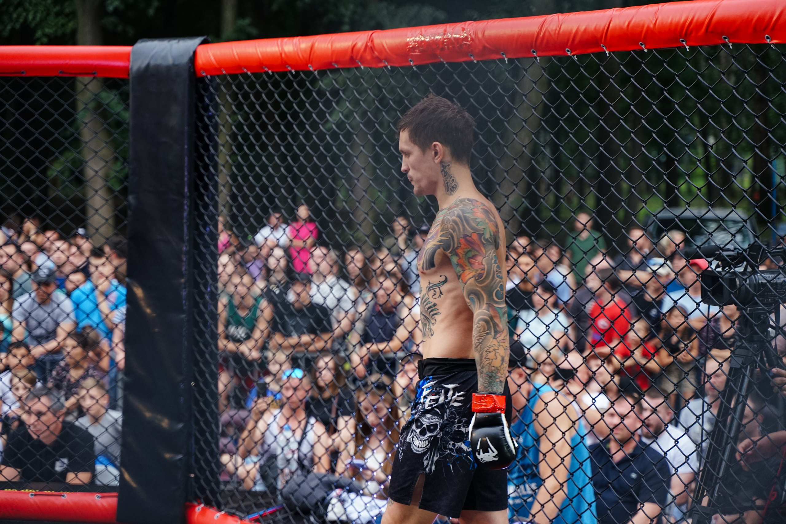 Вечер боев в ЦПКиО. Фотограф Надежда Погребняк | Рязань | Москва