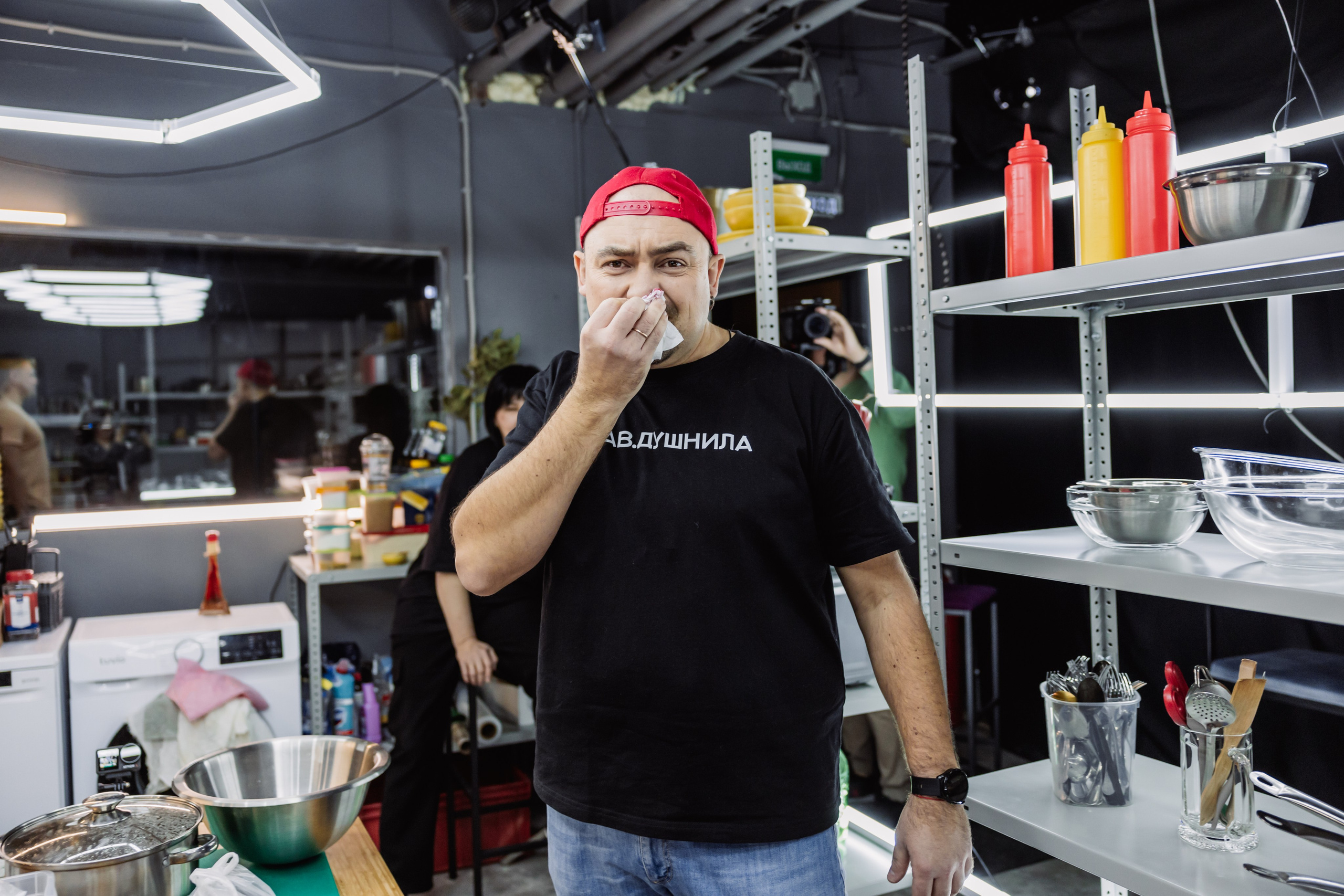 «Черная кухня», г. Москва, телеканал «Кухня». ФОТОГРАФ ИРИНА ШАМАТАВА