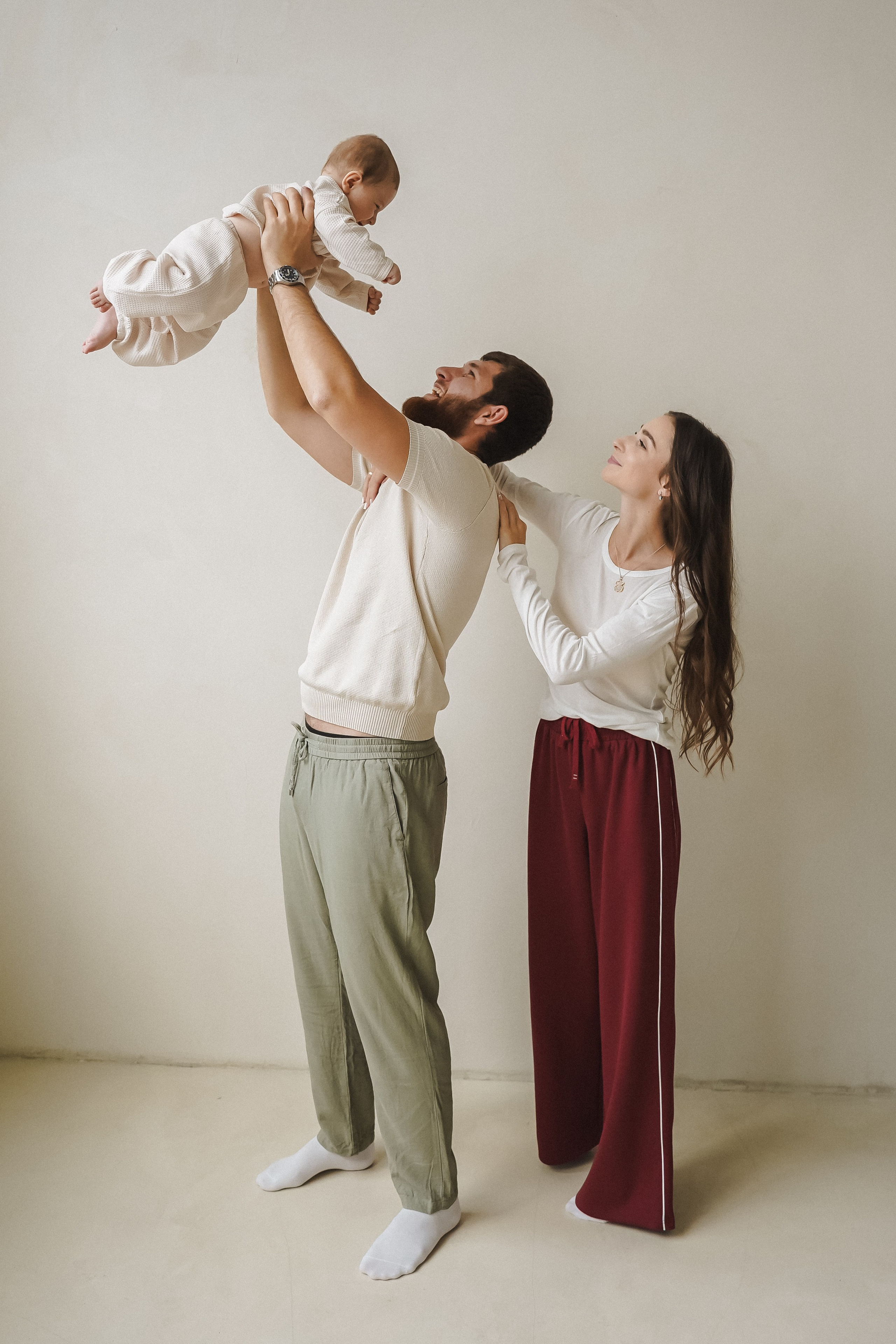 Ира, Вадим и Лёва. Свадебный фотограф в Москве Яна Деньгина