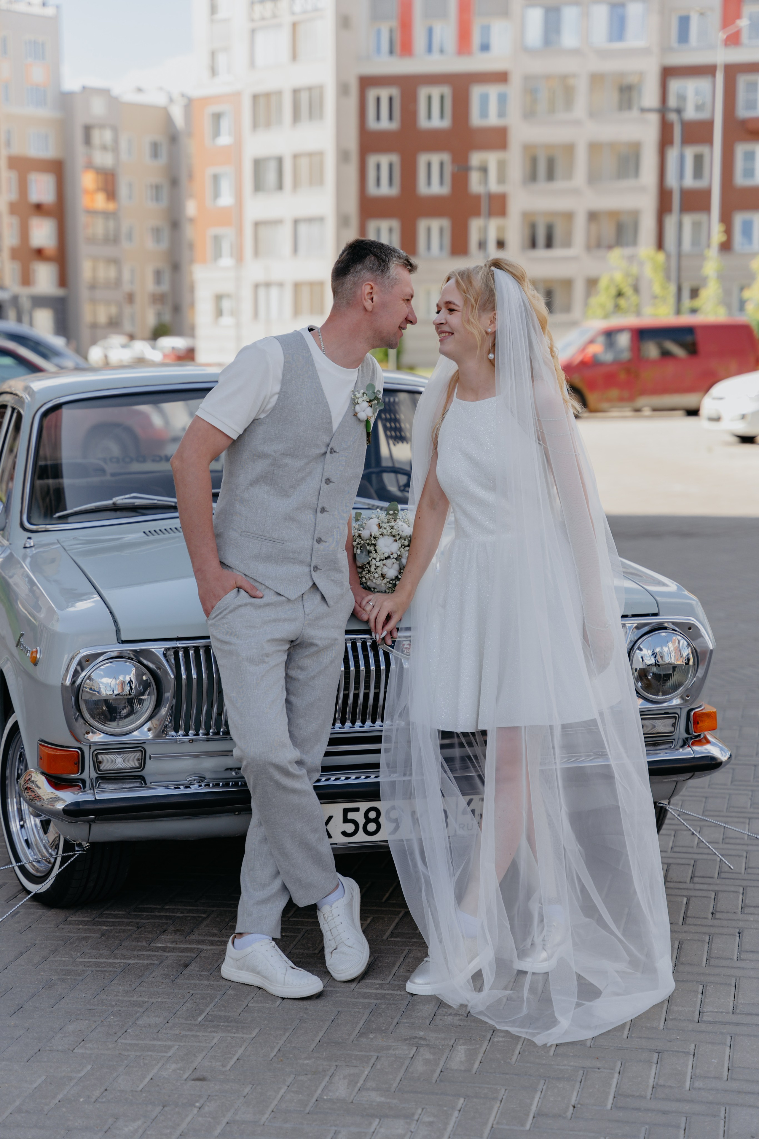 Марина и Владимир. Самокатное настроение