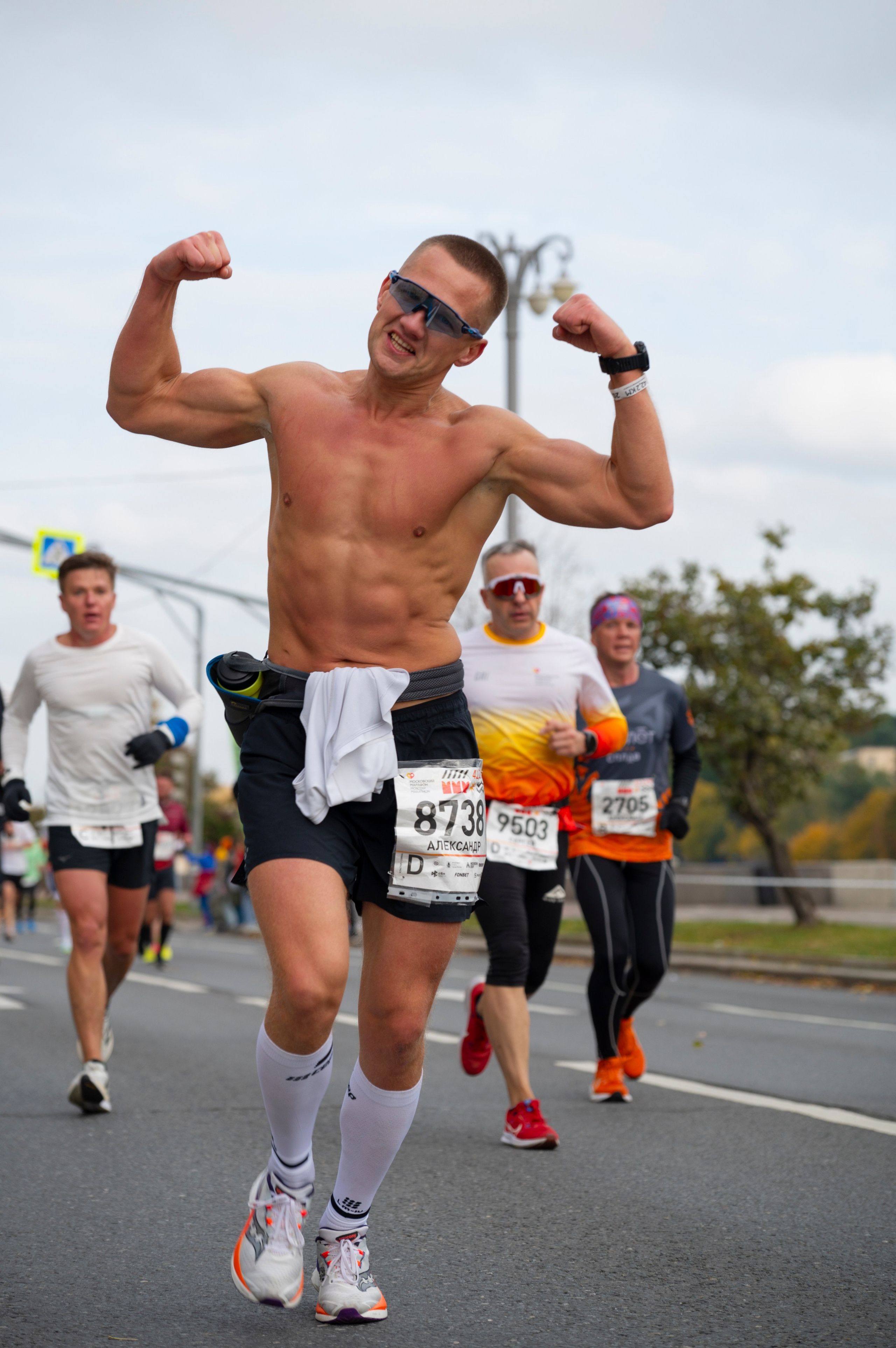 Спортивные мероприятия: Московский марафон 2024. Фотограф Михаил Волков