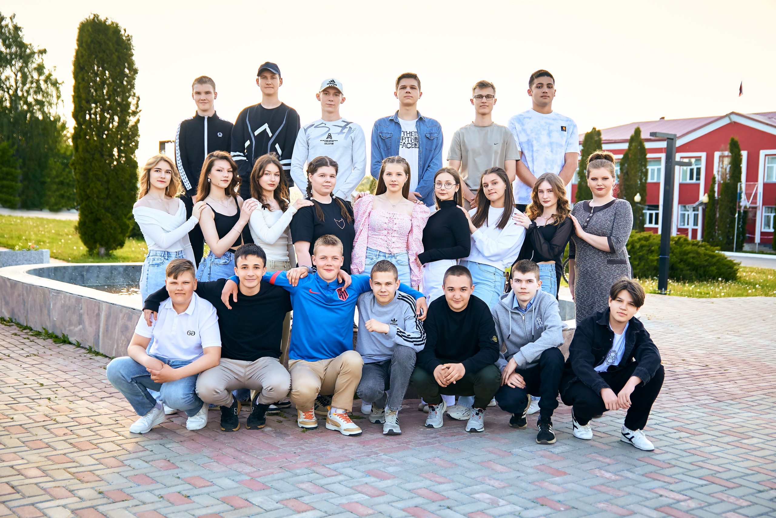 9А класс Хотынецкая СОШ выпуск 2024. Фотограф в Орле Павел Черкасов