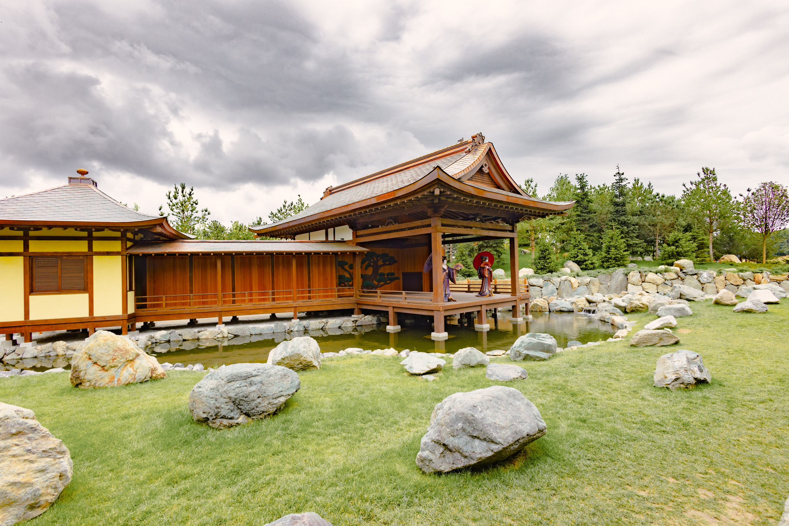 Японский сад в Краснодаре. Профессиональный фотограф и видеооператор