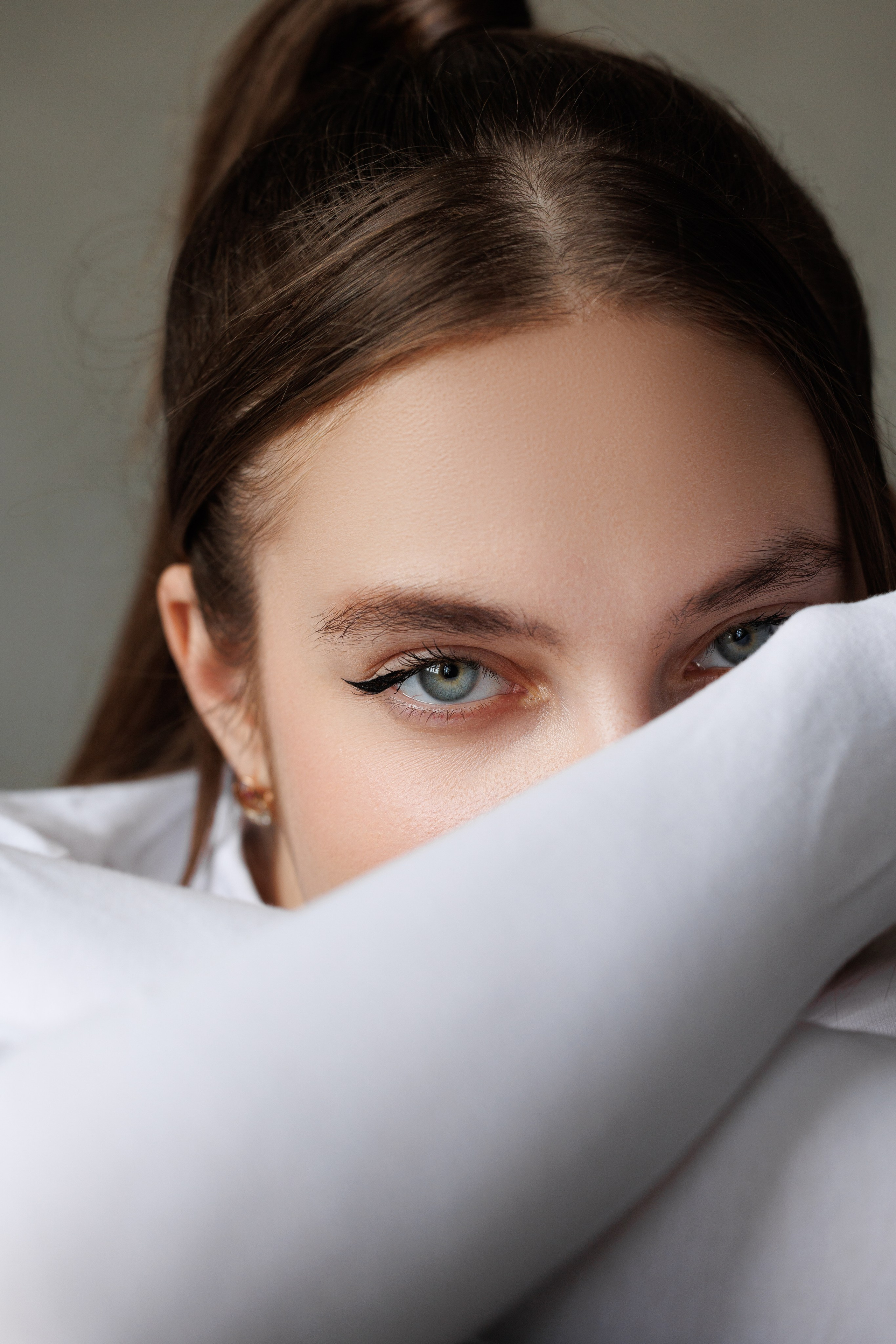 Женский портрет в студии. Фотограф Минск