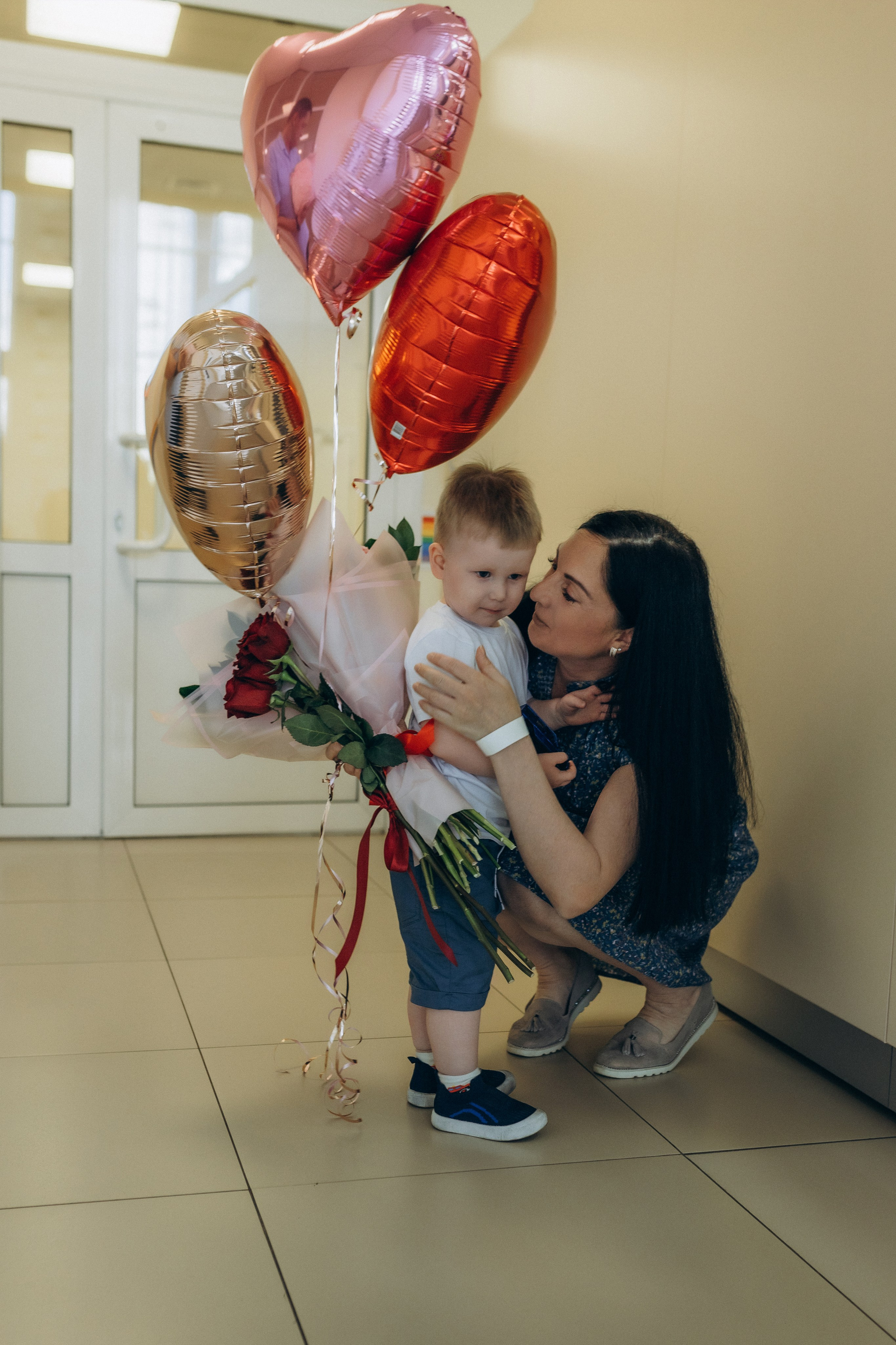 Встреча мамы и малышки. Фотограф Красноярск Архипова Алина