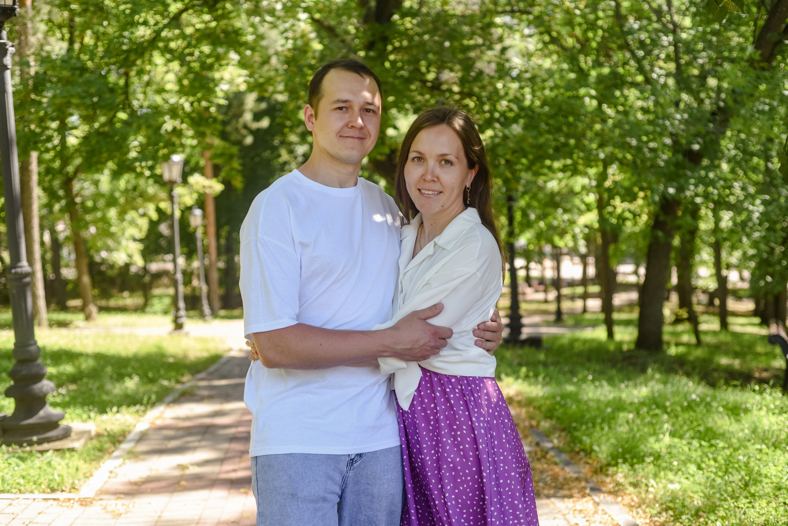 Семейная съемка в парке. Семейный и свадебный фотограф в г. Уфа Динара