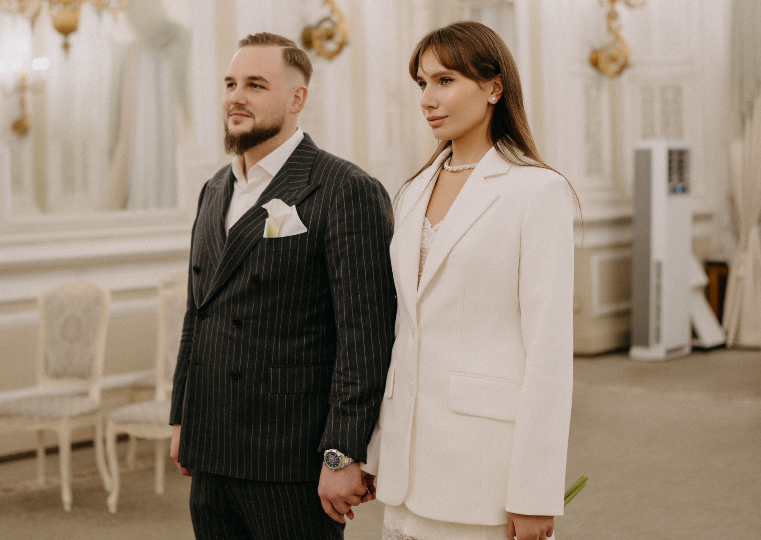 Свадебная фотосессия в Санк-Петербурге. Дворец Бракосочетания №1. Английская набережная, 28. Роспись в 1 Дворце.