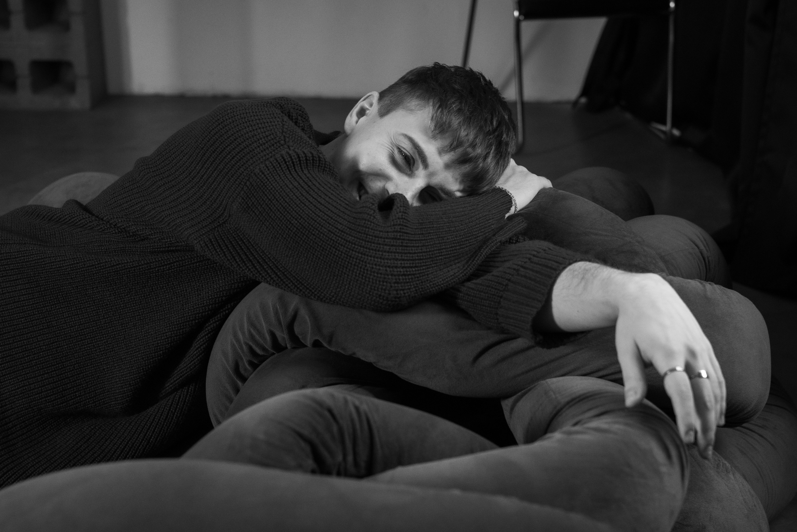 Мужской черно-белый портрет. Фотограф и видеограф в Москве Анна Матюхина