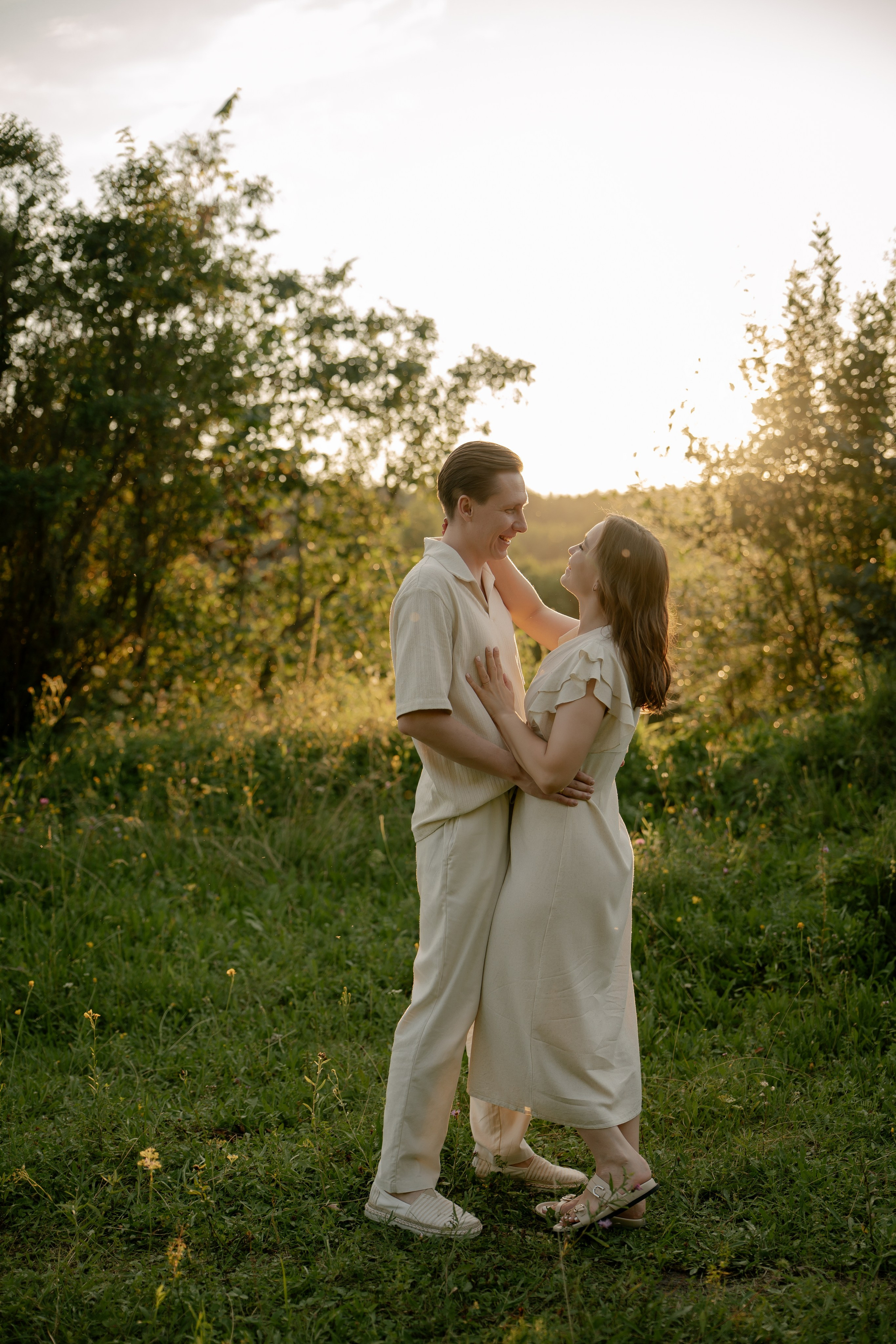 На закате. Свадебный и семейный фотограф в Москве и Красногорске — живые кадры | Анастасия Тихонова